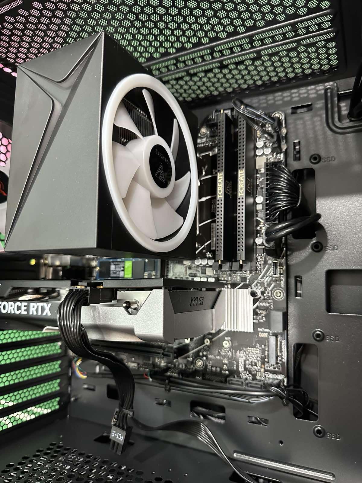 Skytech Gaming Nebula Gaming PC, AMD Ryzen 7 7700 3.8GHz, NVIDIA RTX 5060, 1TB NVMe SSD, 16GB DDR5 RAM 6000, 650W Gold PSU, Wi-Fi, Win 11, Desktop customer photo 1