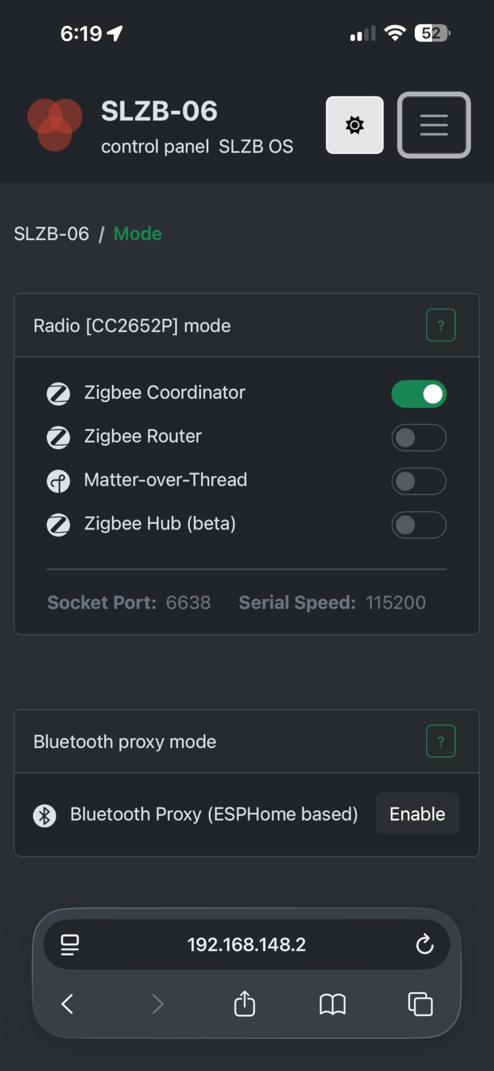 SMLIGHT SLZB-MR1 - A Zigbee 3.0 to Ethernet, USB, and WiFi Adapter with PoE Support, Works with Zigbee2MQTT, Home Assistant, ZHA customer photo 1