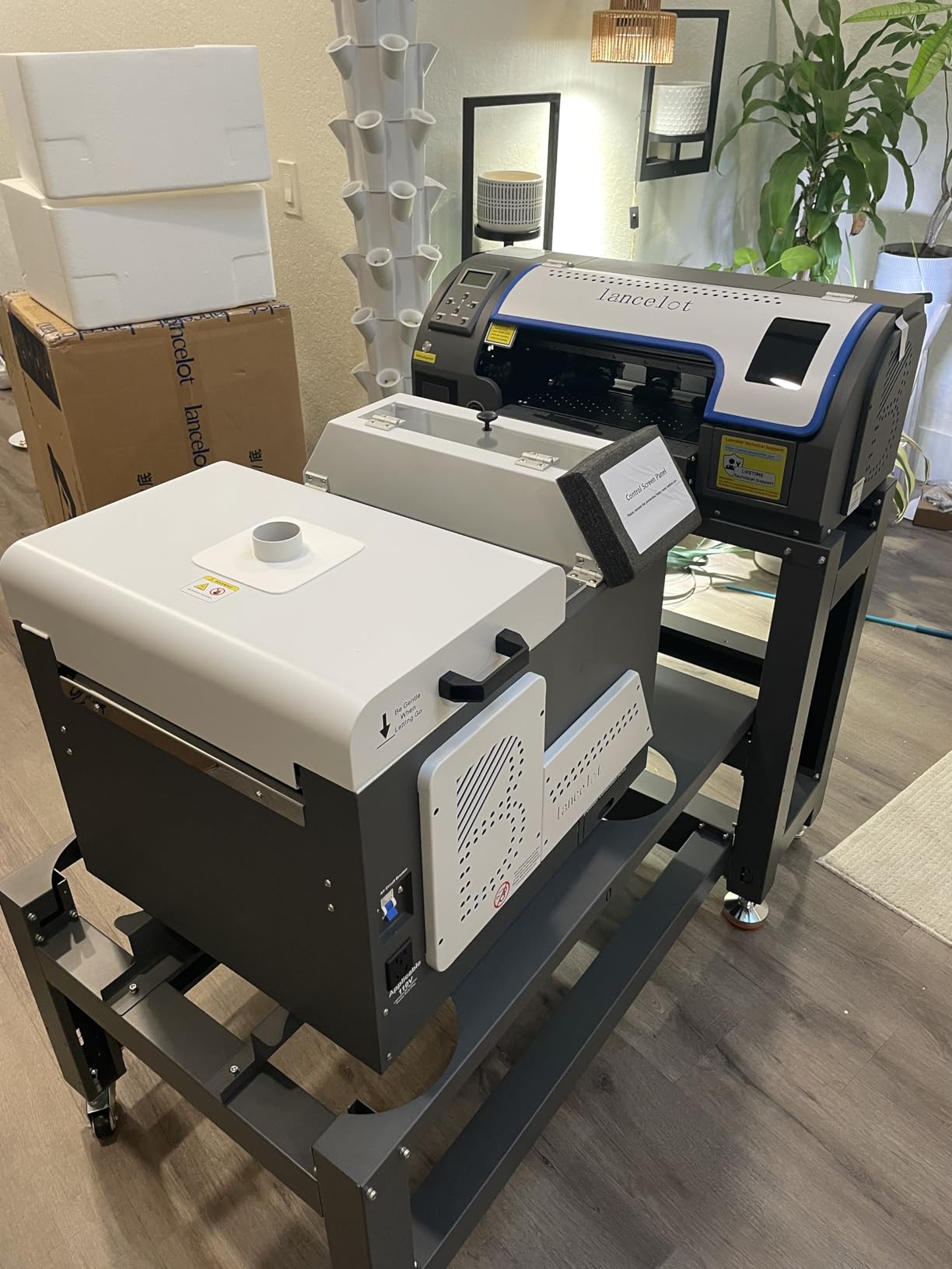 M1630 Pro DTF Printer Bundle: Ultimate Automatic T-Shirt Printing Station with Smart Maintenance, Mobile Workstation & Pro-Grade Equipment customer photo 1