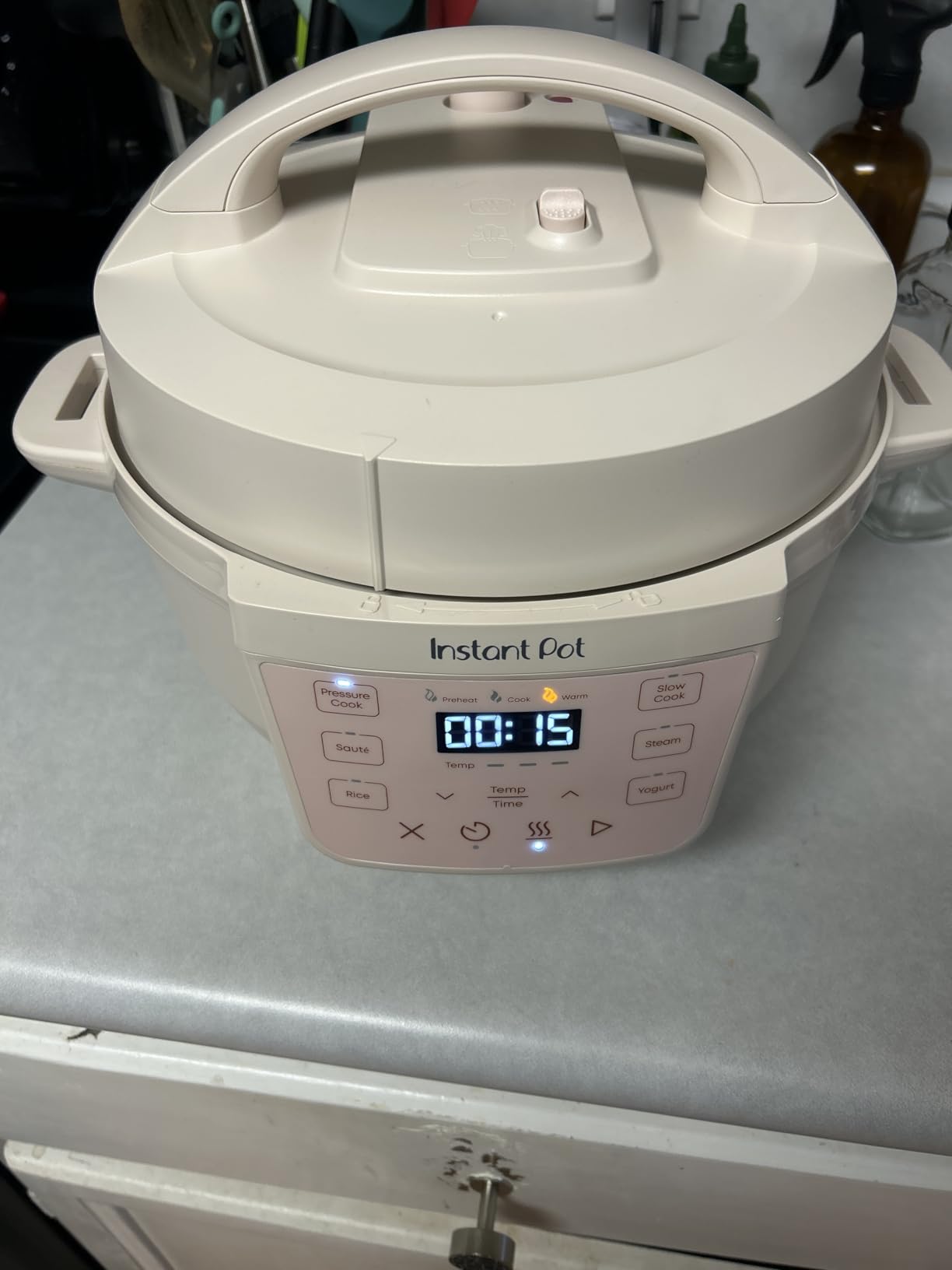 Instant Pot 4QT RIO Mini 7-in-1 Multi-Cooker, Pressure Cooker, Slow cook, Sauté, Steam, Rice Maker, Yogurt, & Warmer, Black customer photo 2