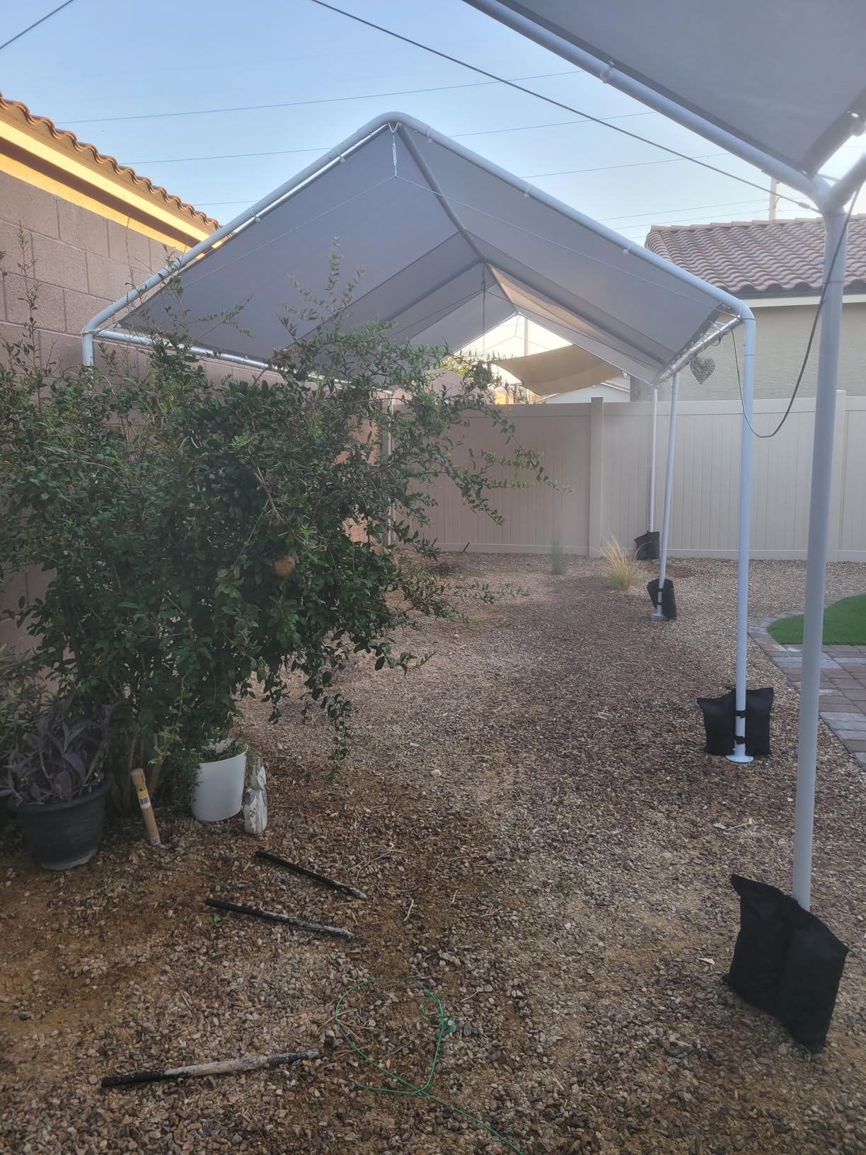 30FT Outdoor Misting Cooling System - Patio Garden Kit with Brass Nozzles & UV Tubing, DIY Install for Pool, BBQ, Greenhouse, Water-Saving High Pressure Cooler customer photo 1