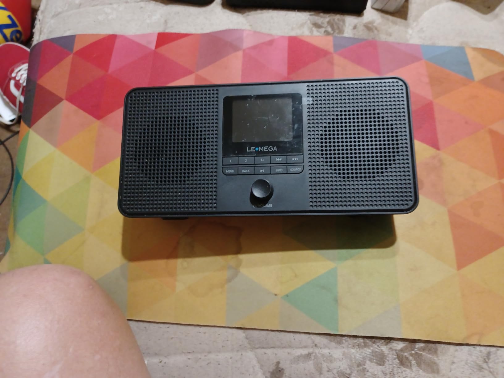 LEMEGA IR4S Stereo WiFi Internet Radio, FM Digital Radio, Spotify Connect, Bluetooth Speaker, Dual Alarms Clock, 40 Presets, Headphone-Output, Batteries or Mains Powered (Dark Walnut) customer photo 2