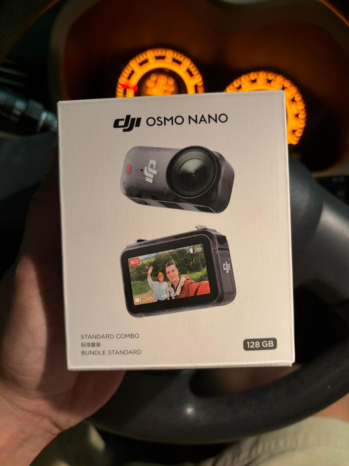 DJI Osmo Nano Standard Combo (64GB) - Small 4K/60fps Vlogging Camera with a 1/1.3