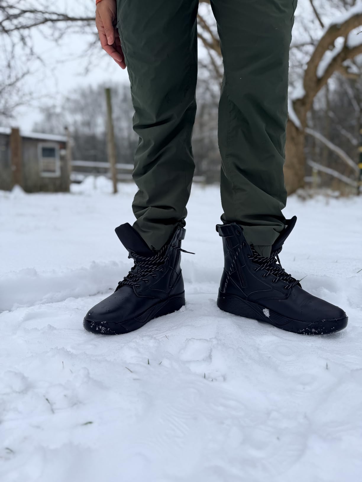 Soulsfeng Heated Boots for Men Women Futuraheat-X Winter Waterproof Warm Snow Boots Rechargeable Electric Heating customer photo 2