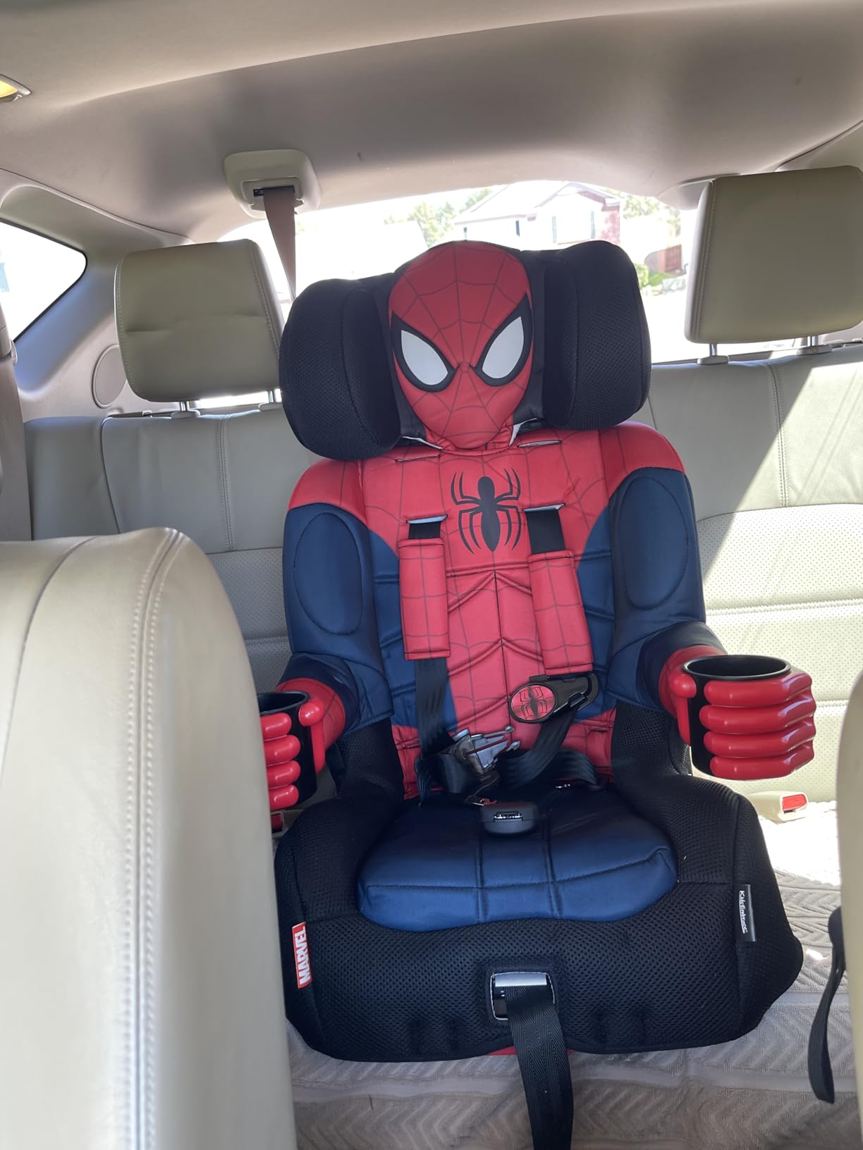 KidsEmbrace 2-in-1 Car Seat | Forward-Facing Harness (26.5-65 lbs) & Booster Mode (40-100 lbs) | Latch | Premium Fit with Multi-Position Headrest, Harness & Recline customer photo 1