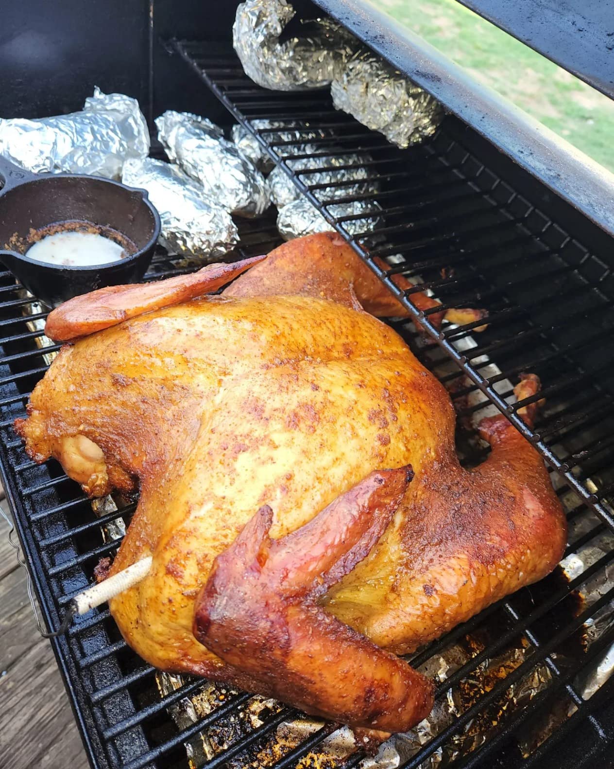 Z GRILLS ZPG-450A2 Wood Pellet Grill & Smoker, PID V3.0 Controller, 459 Sq in Cook Area, Foldable Shelf, Meat Probe, Rain Cover, 8 in 1 BBQ Grill customer photo 2