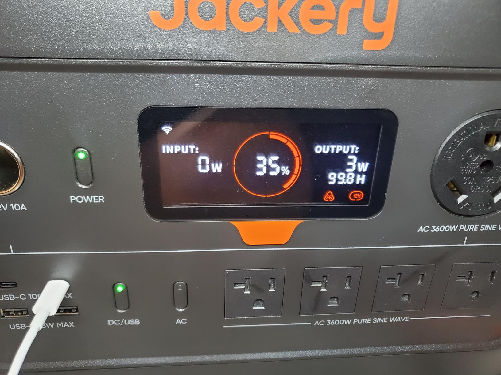Jackery HomePower 3000 Portable Power Station with 2X 200W Solar Panels, 3600W (Surge 7200W) Output, 3072Wh LFP Battery Solar Generator, Essential Backup for Home Use, Power Outage, RV, Emergencies customer photo 2