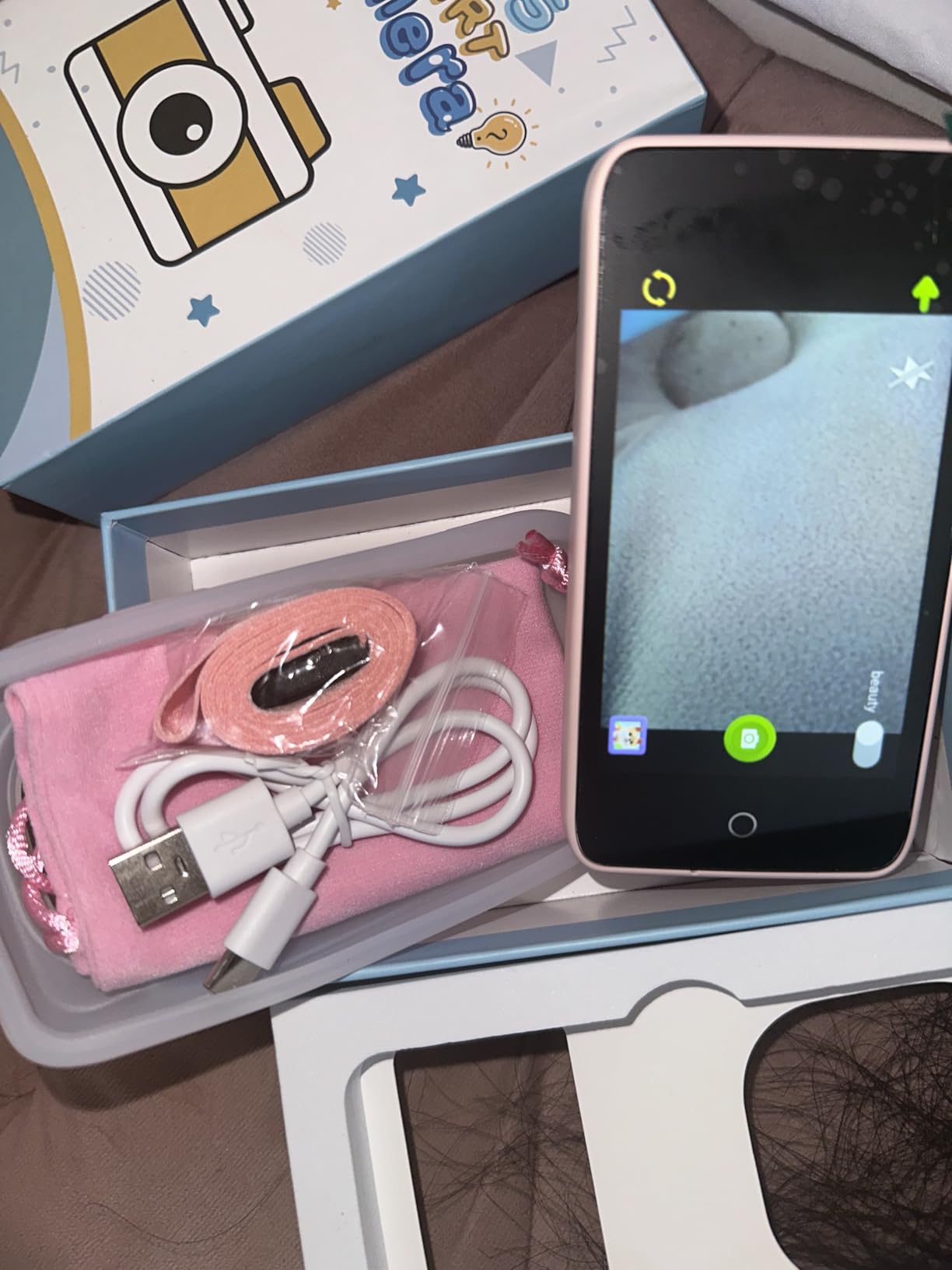 AI Kids Camera for 3-11 Year Old Boys and Girls, AI Learning Digital Video Camera with Object Recognition customer photo 2