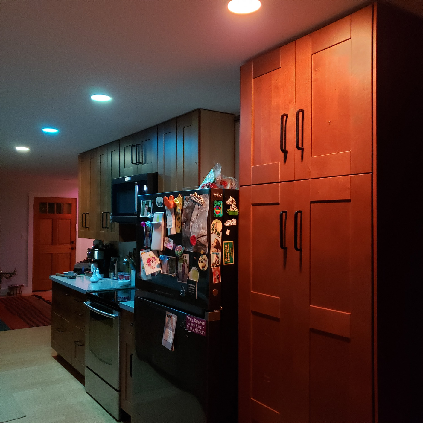 innr Zigbee A19 Smart Bulb, Works with Hue*, Alexa, SmartThings, White & Color, 40% More Brightness, E26 LED Color Changing Light Bulb, Dimmable, 1100 Lumen, 4-Pack customer photo 1
