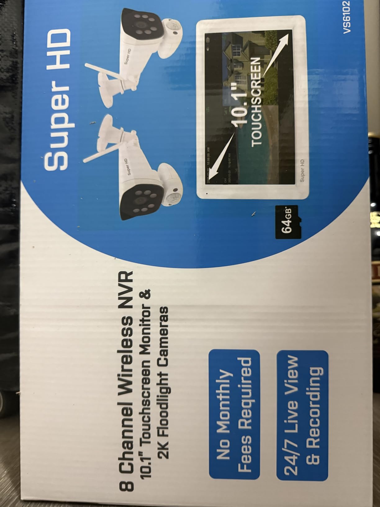 CasaCam GuardianCam Pro | 2K Wireless Security Camera System, 10.1
