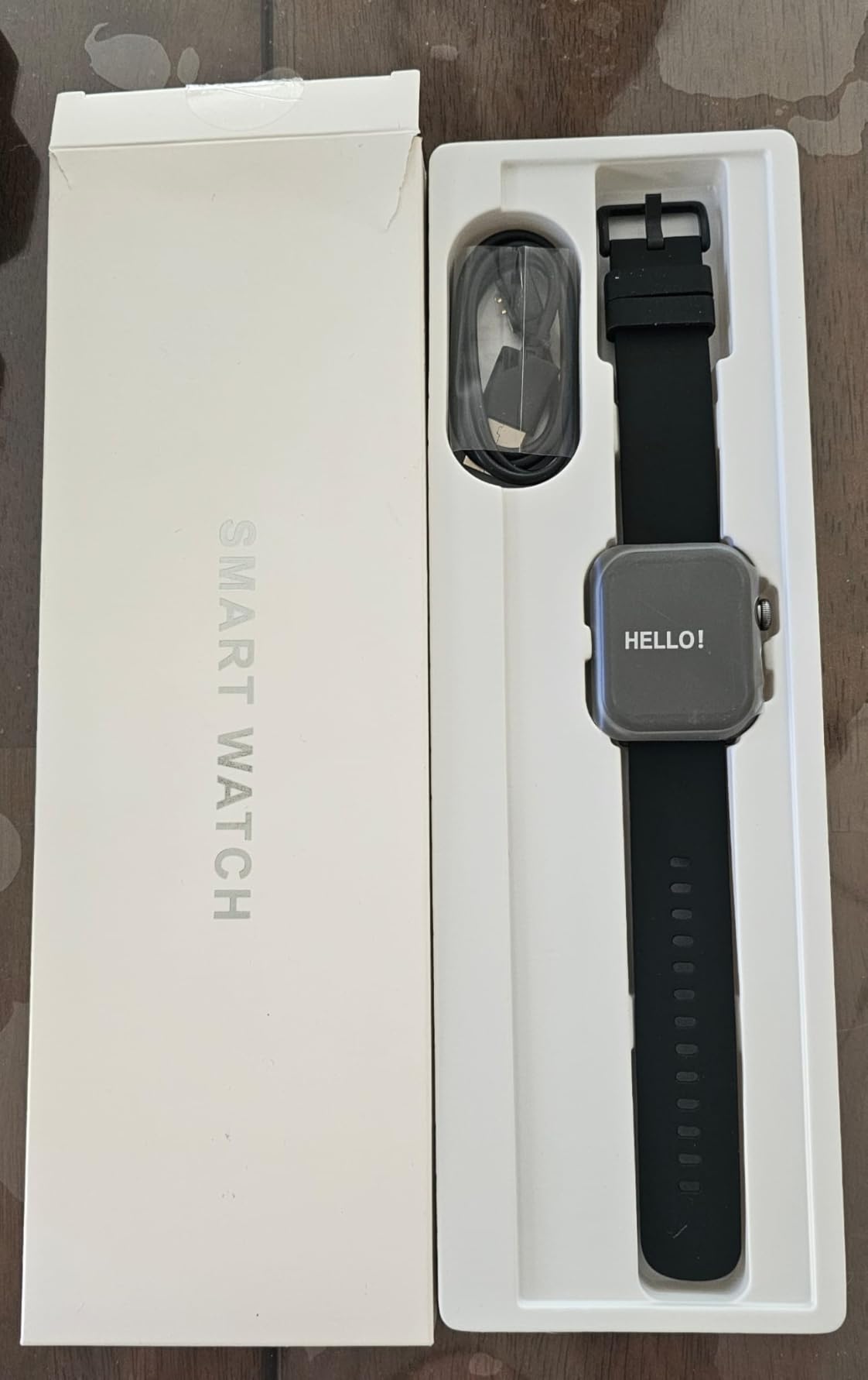 Smart Watches for Men Women, 1000mAh Battery Life Smart Watch for Android and iPhone Compatible, Fitness Tracker with Heart Rate/Sleep Monitor, 100+ Sports Modes, IP68 Waterproof customer photo 1