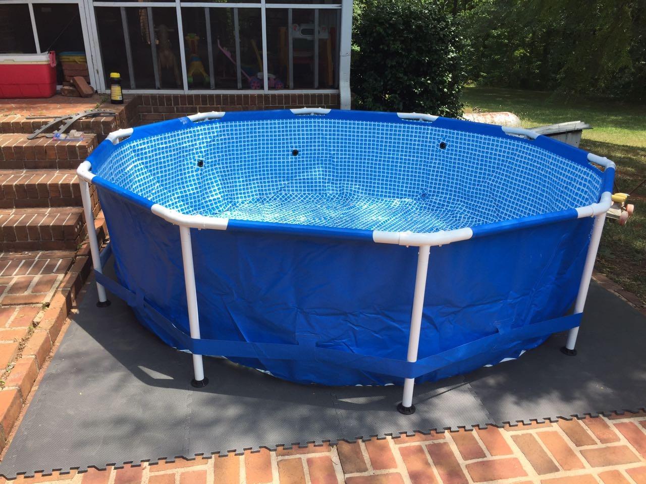 INTEX 28200EP 10Ft X 30In Metal Frame Above Ground Swimming Pool, Pool Only (Pump Not Included) customer photo 2