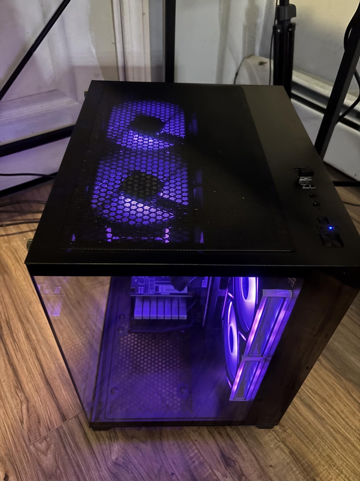 Gaming Desktop Computer PC,AMD Ryzen 5 5600,RTX3050 6GB,32GB DDR4 RAM and 1TB M.2 NVMe PCle,ARGB Fan,WiFi,Game Design Office Console,Sea View Room,Prebuilt Gaming PC Tower customer photo 2