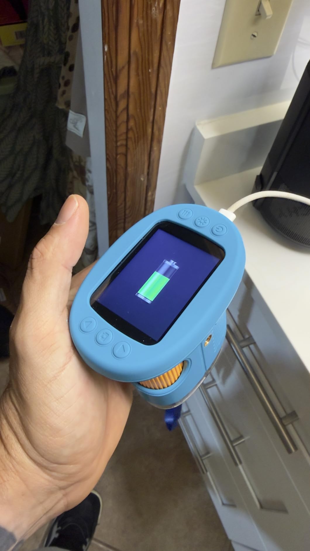 1000X Handheld Microscope for Kids, 4K 2.4