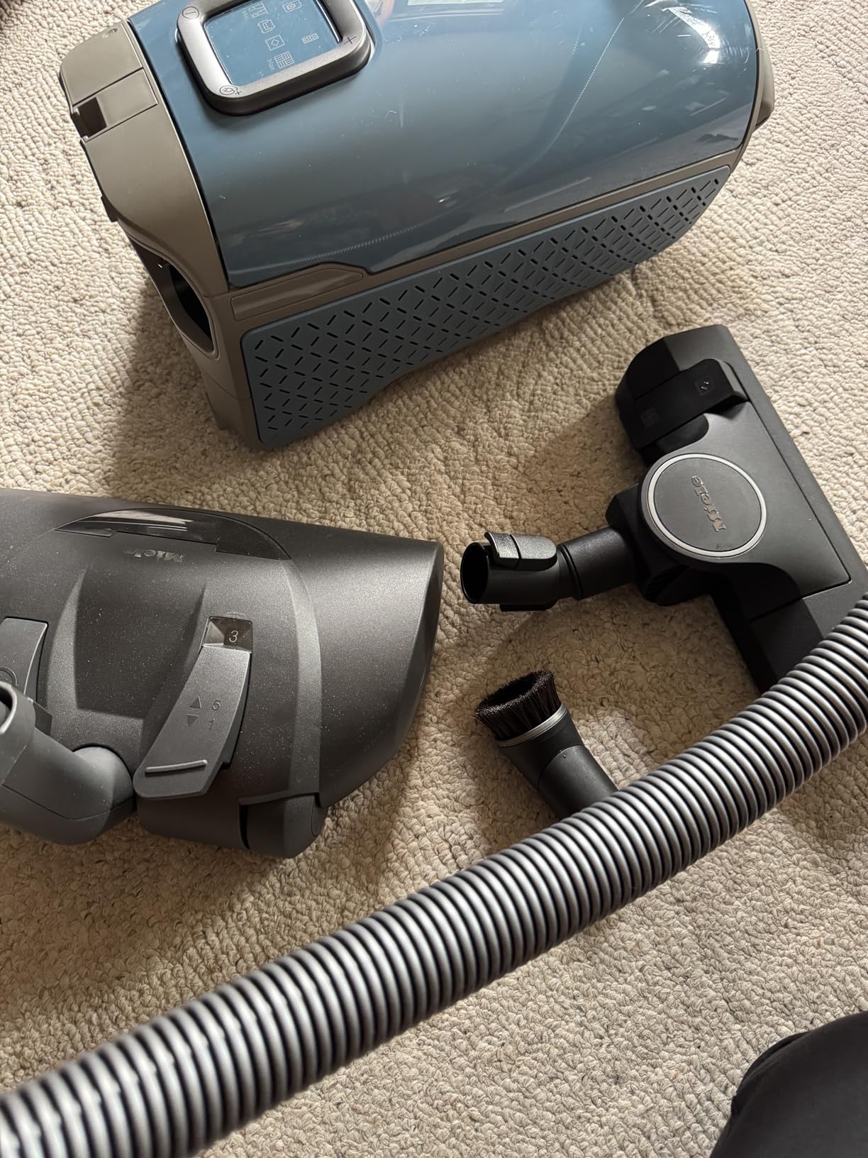 Miele Guard L1 Bagged Canister Vacuum Cleaner with AirClean Filter, Nordic Blue/Space Grey customer photo 1