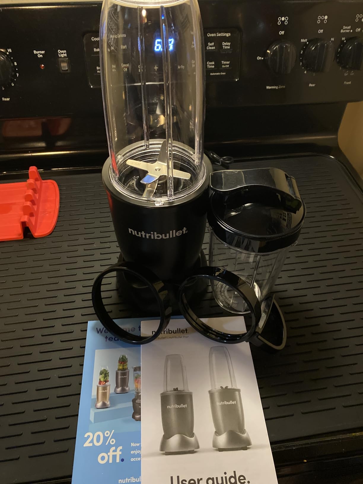 nutribullet Pro Nutrient Extractor, 900W, Matte Black customer photo 1