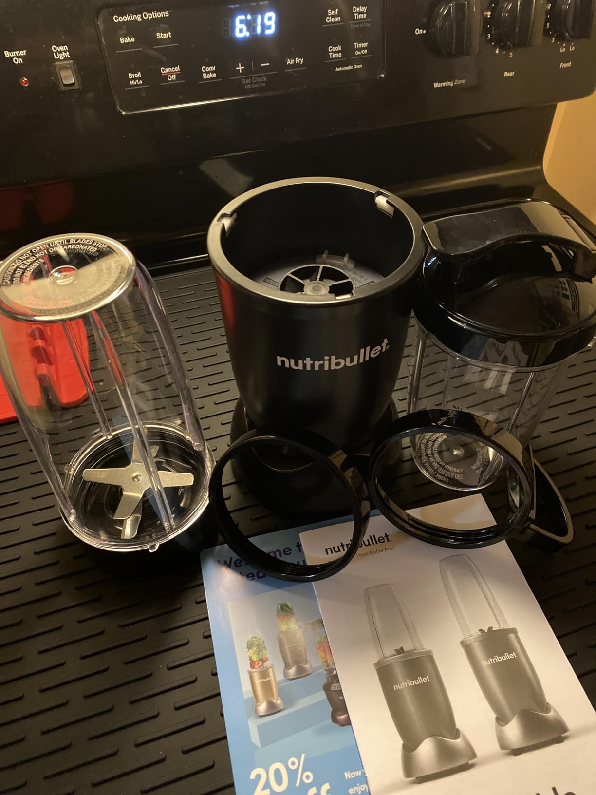 nutribullet Pro Nutrient Extractor, 900W, Matte Black customer photo 2