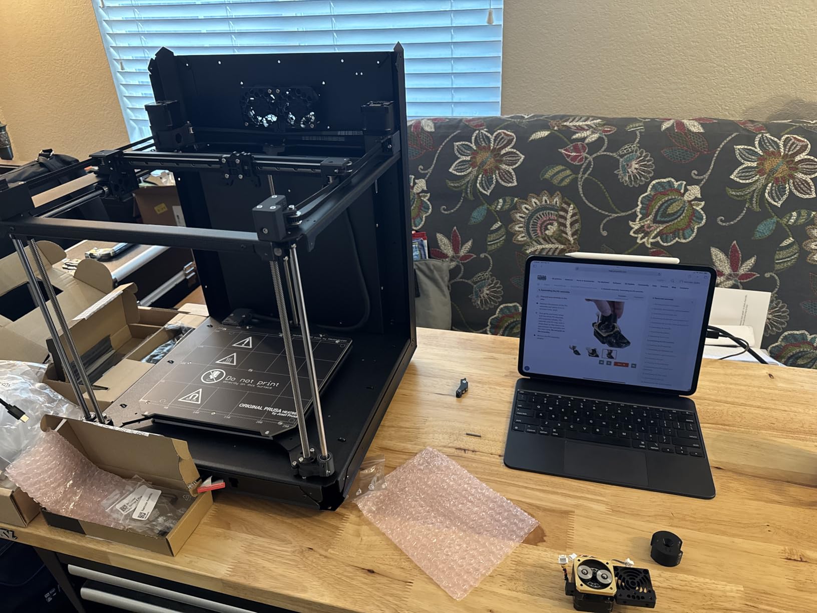 CORE One 3D Printer Kit, Removable Print Sheets, Beginner-Friendly 3D Printer DYI Kit, Fun to Assemble, Automatic Calibration, Filament Sample Included, Print Size 9.8 x 8.6 x 10.6 in customer photo 2