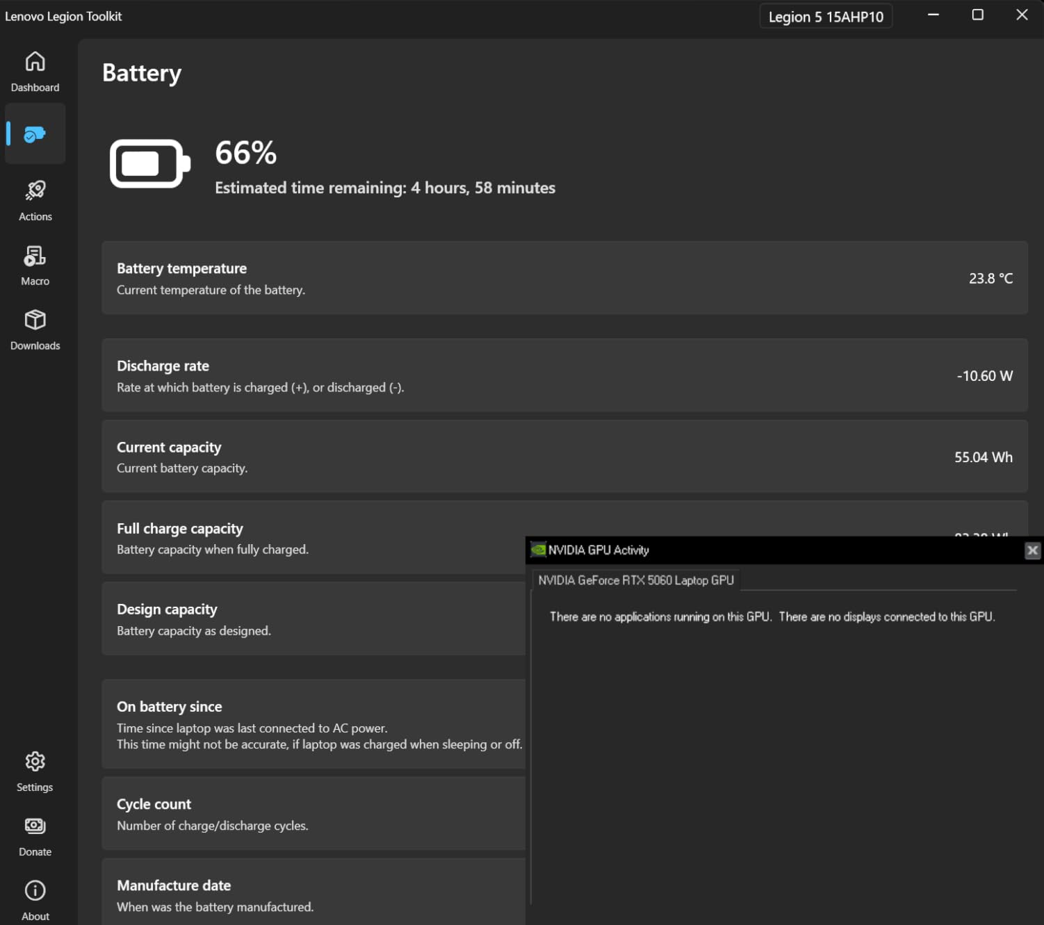Lenovo Legion 5 15AHP10 RTX 5060 Pro Gaming Laptop, 15.1