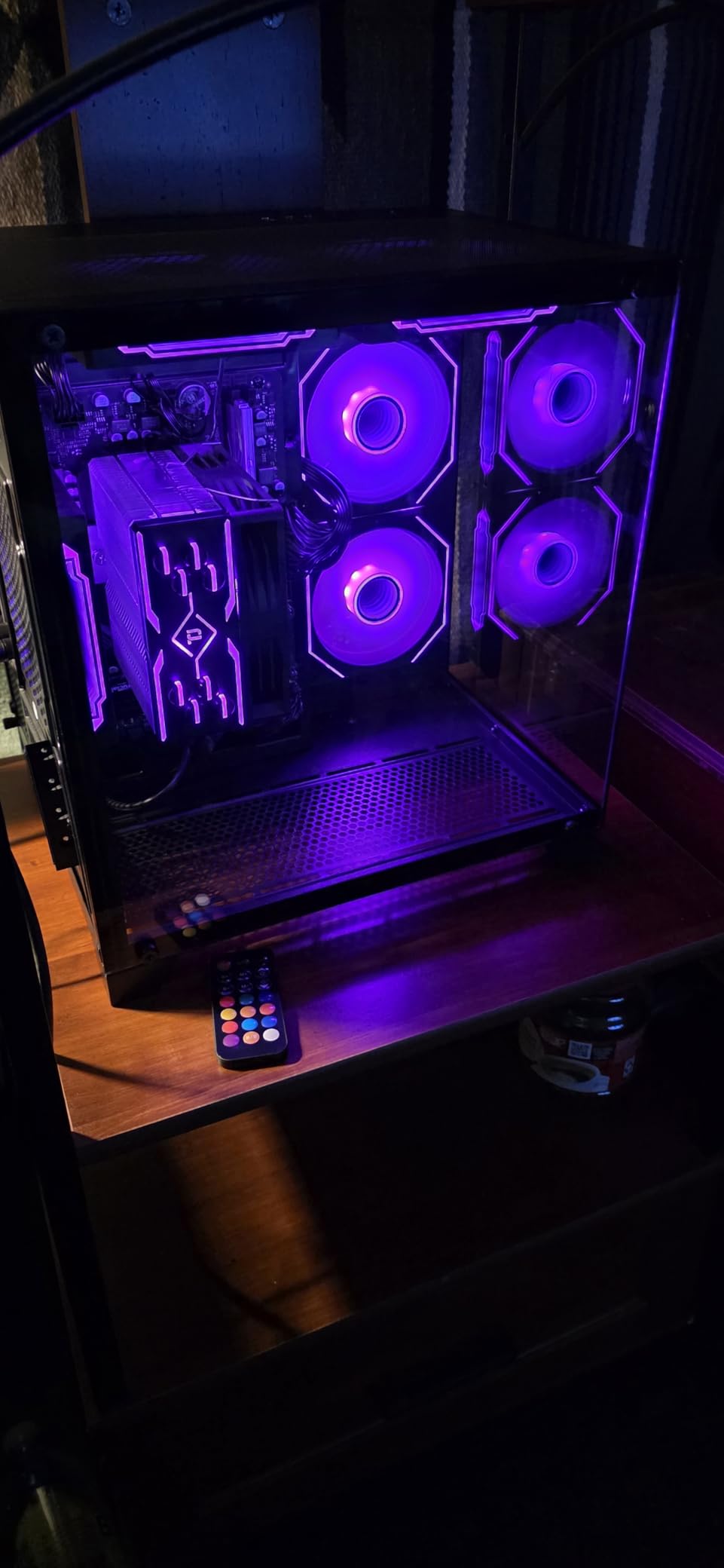 Gaming PC Desktop, AMD Ryzen 7 5700G 3.8GHz, 16GB DDR4 3200MHz RAM, 1TB NVMe SSD, 550W Bronze Power Supply, ARGB Fans, Tower Computer for Office, Light Gaming, Photo Editing customer photo 1
