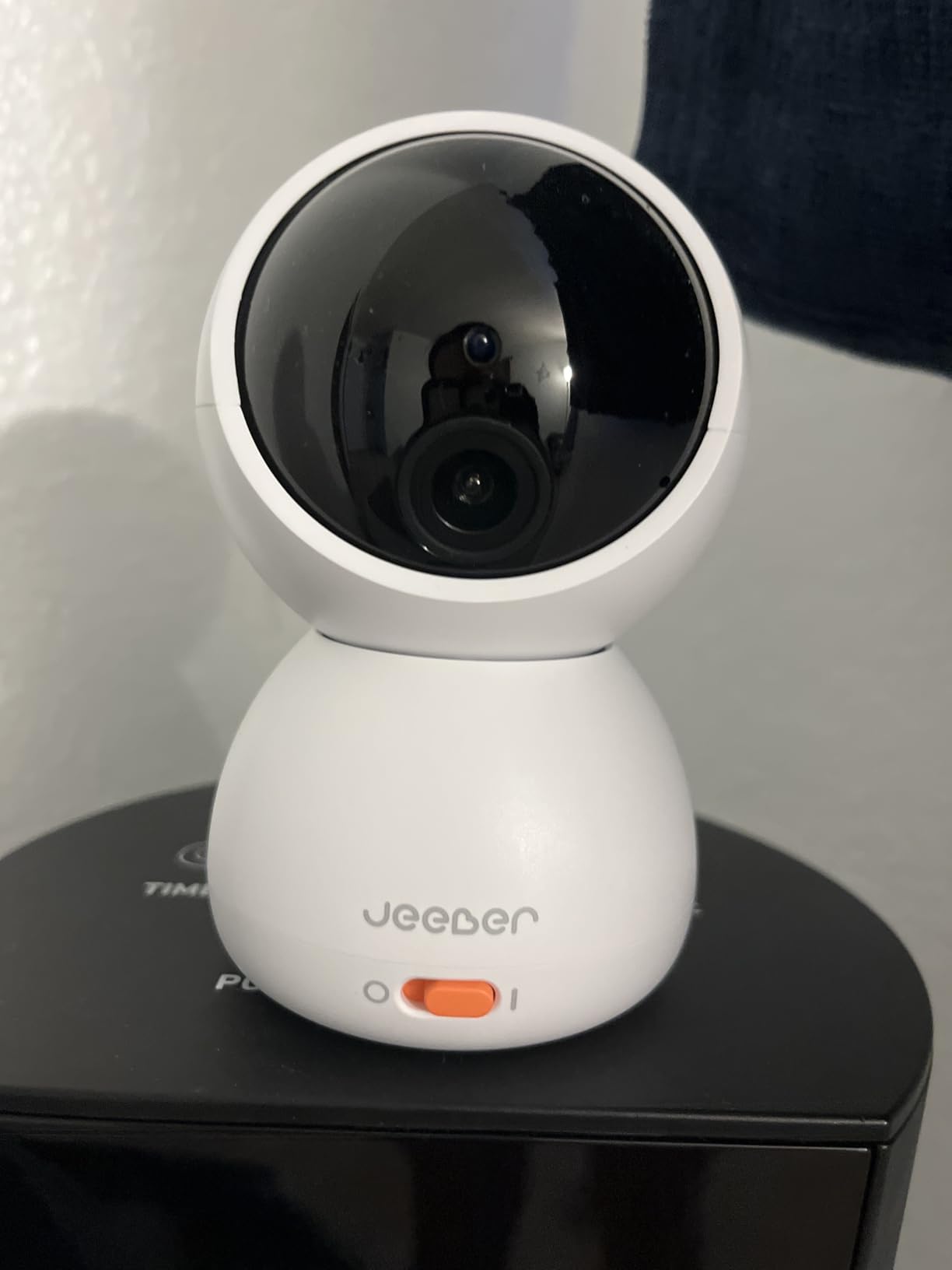 1080P WiFi Baby Monitor with Camera and Audio, Pan-Tilt-Zoom Video Camera, 4'' IPS Screen, HD Night Vision, Motion & Cry Detection, 360 View, Temperature Sensor, Feeding Reminder, Lullabies customer photo 1