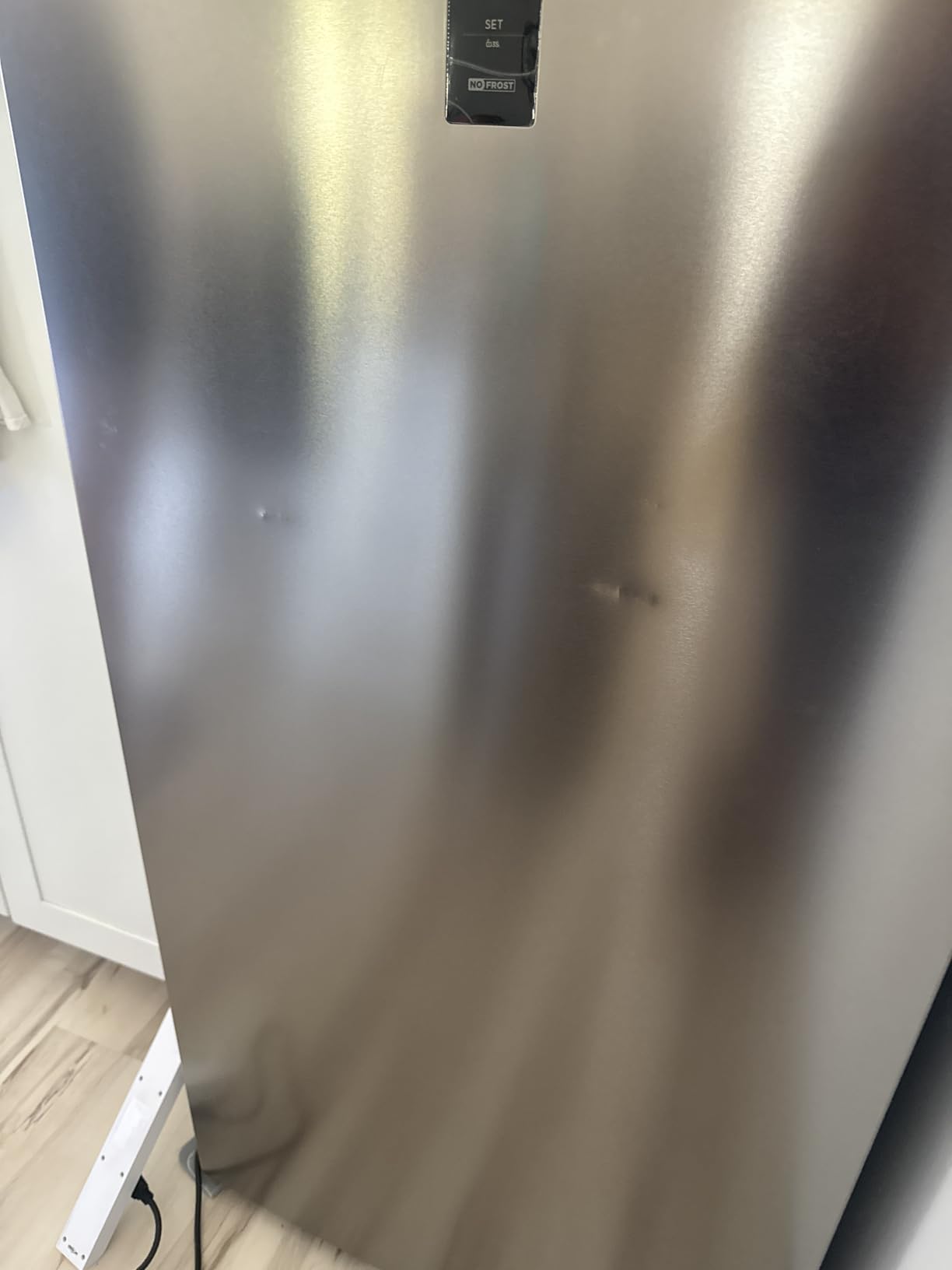 Frost Free Top Mount 2 Door Apartment Size Refrigerator with Freezer, 10 CU FT customer photo 1
