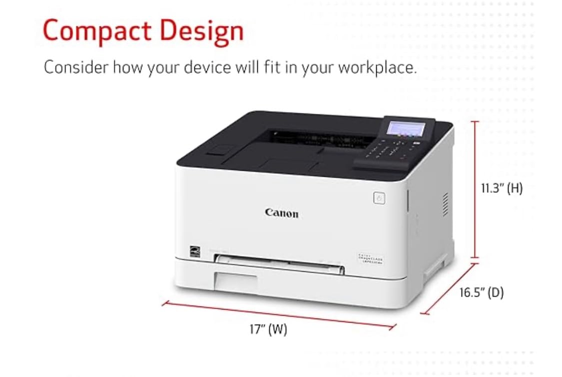 Canon Color imageCLASS LBP646Cdw Wireless Laser Printer for Duplex Printing, 26 PPM customer photo 1