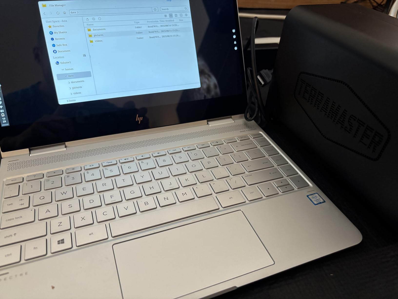 TERRAMASTER F4-425 4-Bay NAS Storage - Intel x86 Quad-Core CPU, 4GB RAM, 2.5GbE LAN customer photo 1