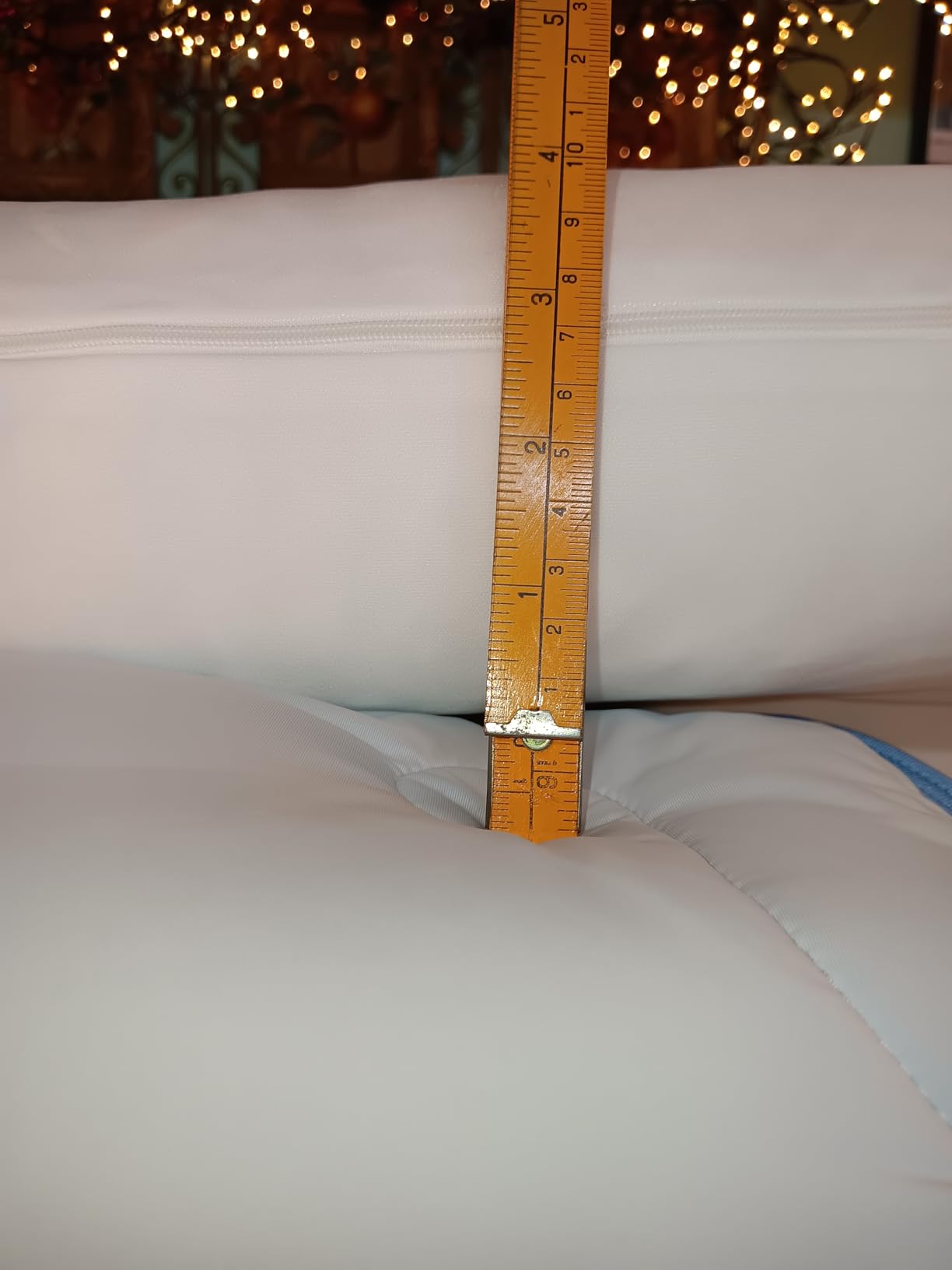 Coop Home Goods Adjustable Orthopedic Pillow Queen, Ergonomic Cervical Neck Support, Memory Foam Pillows for Side & Back Sleepers, Breathable, Washable Cover, GREENGUARD & CertiPUR-US Certified customer photo 1