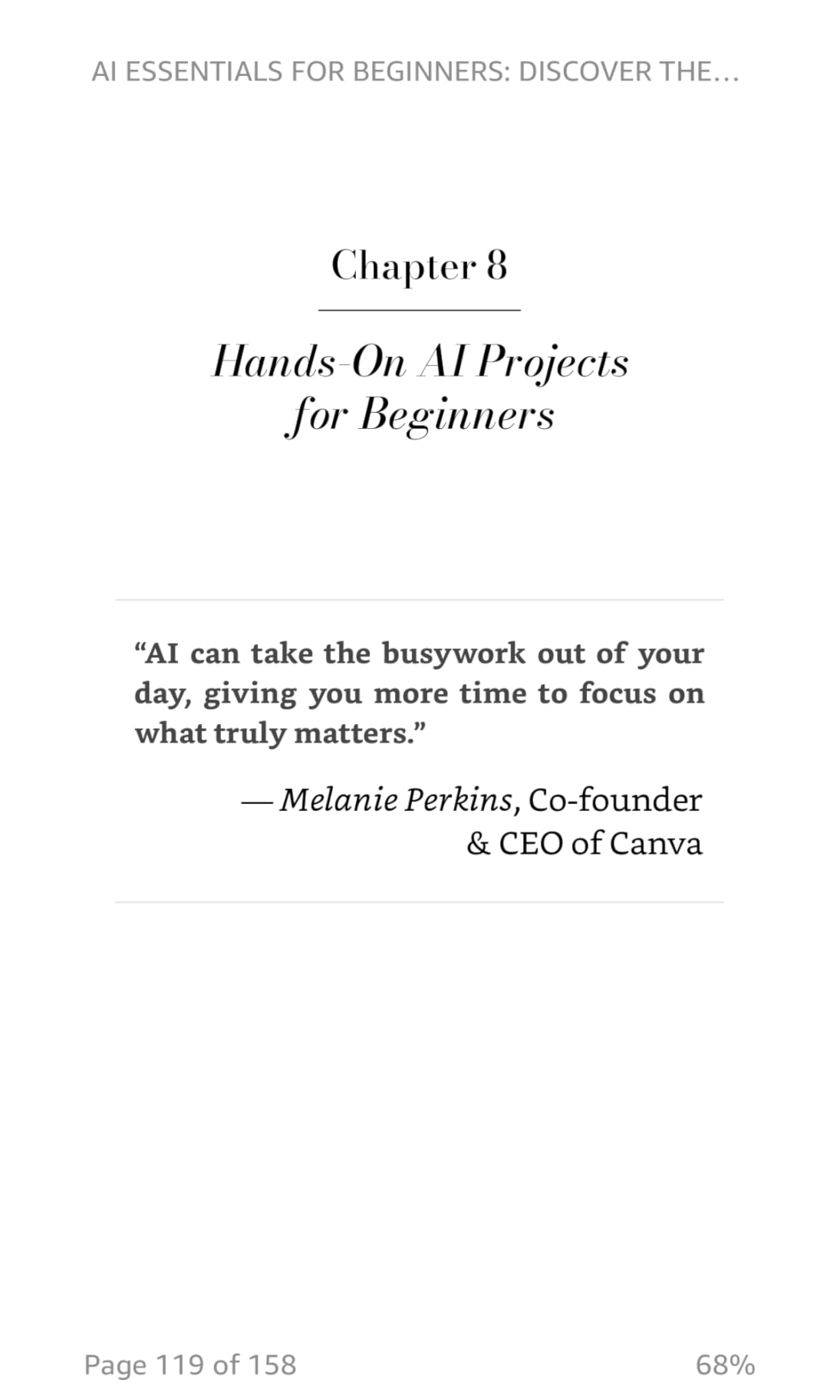 AI Essentials for Beginners: Discover the Power of ChatGPT, Generative AI & Machine Learning to Save Time, Unlock Creative Potential & Boost Productivity, Even if You're Tech-Challenged customer photo 2