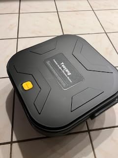 Portable Cordless Pressure Washer with Tank: 1200 PSI Foldable Power Washer - 3.4 Gal Tank, 7-Level Adjustable Sprayer & 360° Nozzle - Compact Electric Cleaner for Car, Garden, Patio, Camping(Yellow) customer photo 2