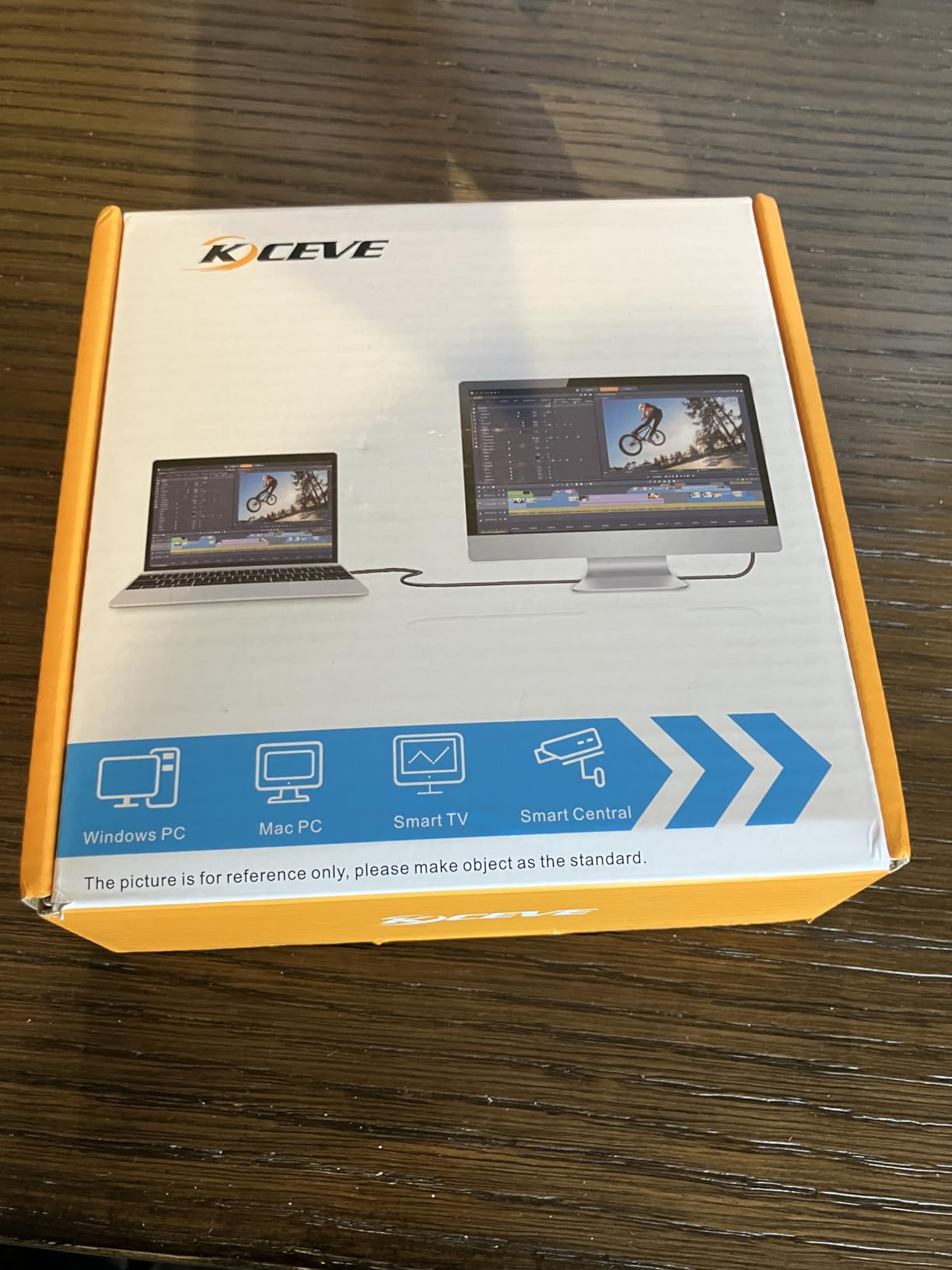 HDMI+Displayport KVM Switch 2 Monitors 4 Computers 8K@60Hz 4K@144Hz, Dual Monitor KVM Switch for 4 PC Share 2 Monitors and 4 USB3.0 Devices, with 4 USB Cables, Power Adapter and Wired Remote customer photo 1