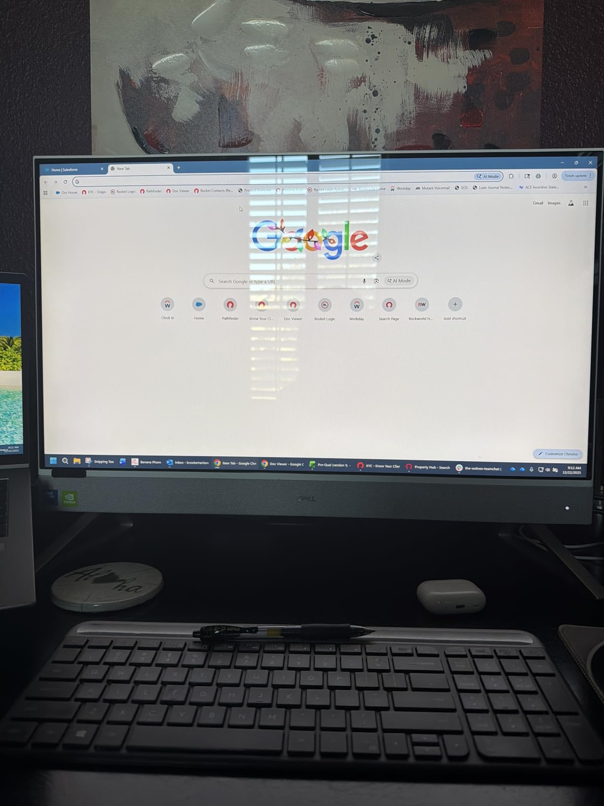 Magnetic Monitor Privacy Screen for 24 Inch Flat Computer 16:9 Aspect Ratio, Removable Anti Glare Filter, Blue Light Blocking Privacy Shield customer photo 1