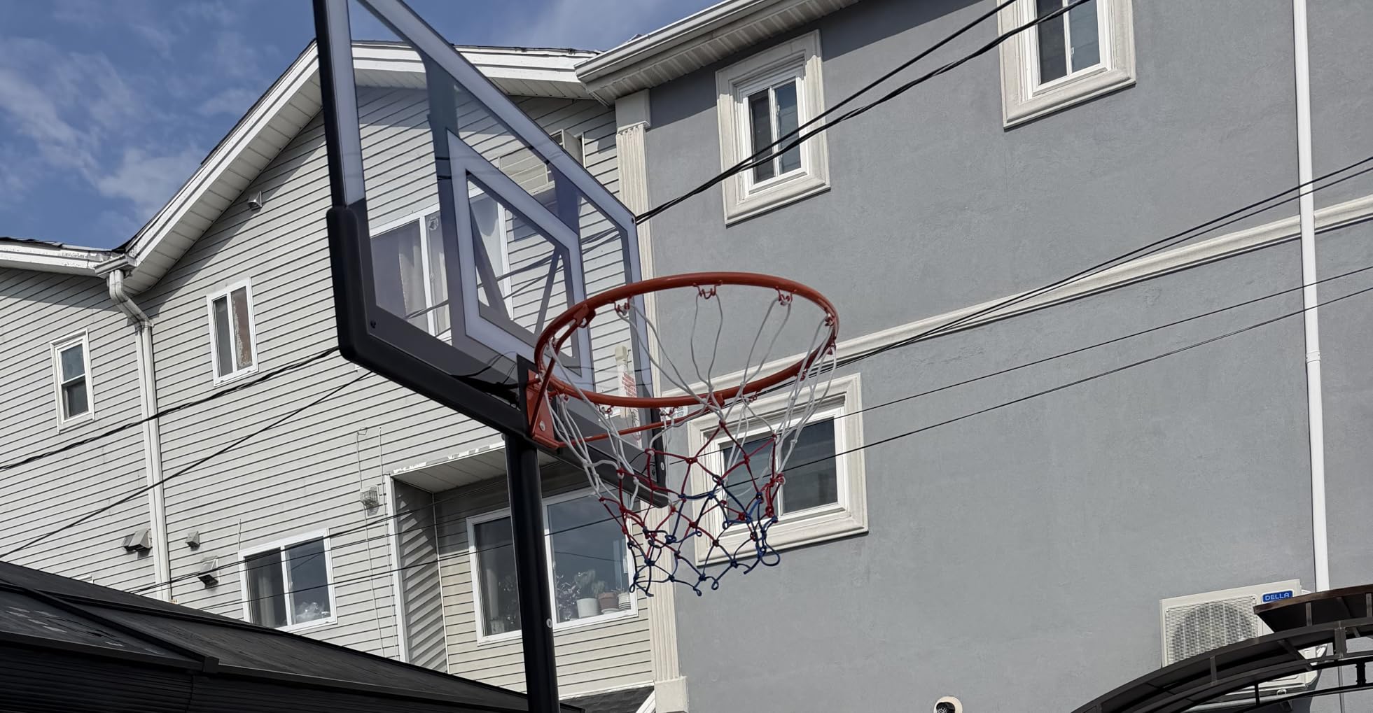 Basketball Hoop Outdoor 10FT with Shatterproof 40 Inch Backboard, Portable Basketball Hoop Goal System for Kids/Youth/Adults in Backyard/Driveway/Indoor customer photo 2