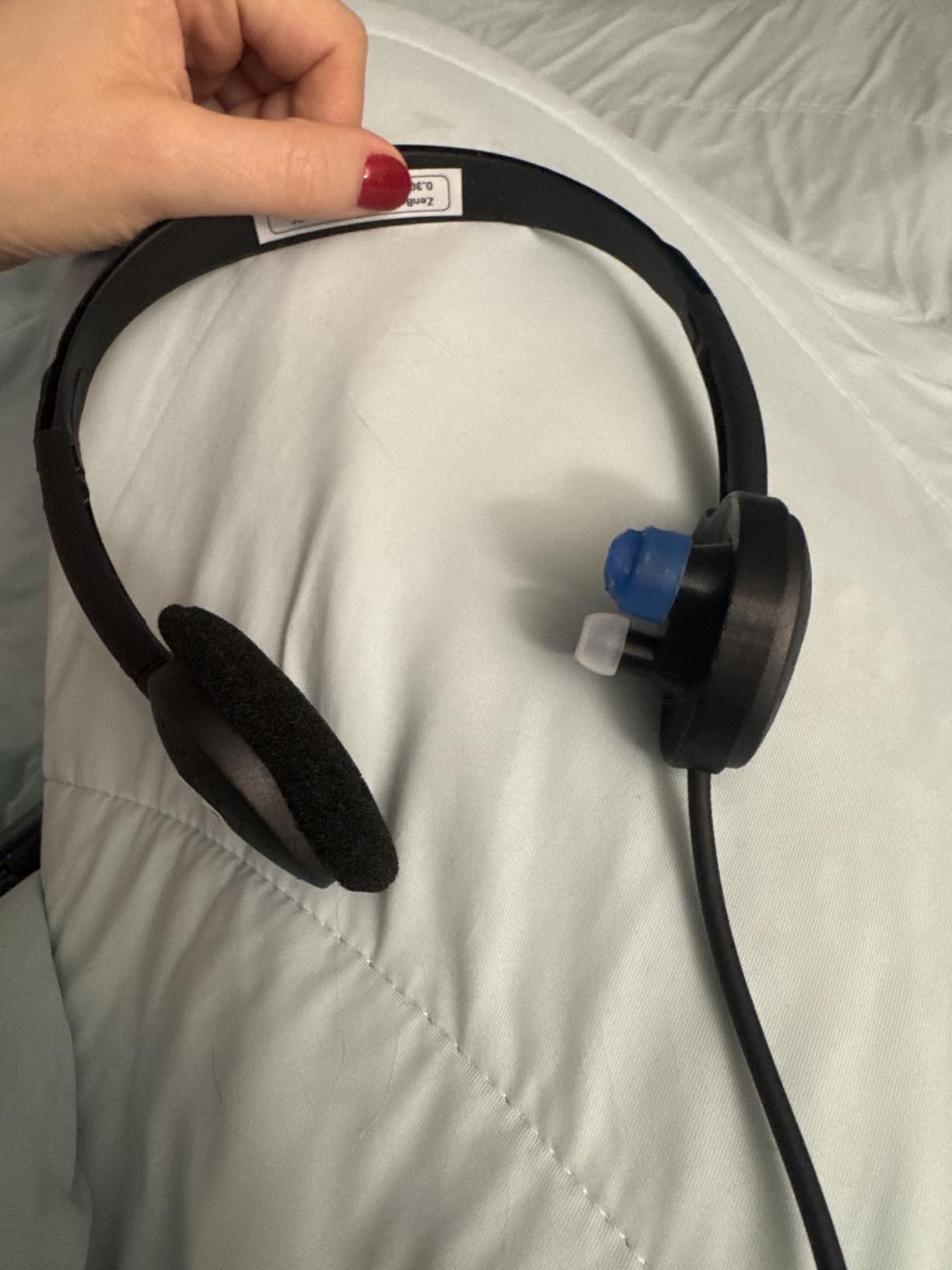The ZenBud Wearable Neurostimulation Headset for Relaxation and Focus, Portable Wellness Device Designed to Support Calm, Mental Clarity, and Stress Relief customer photo 1