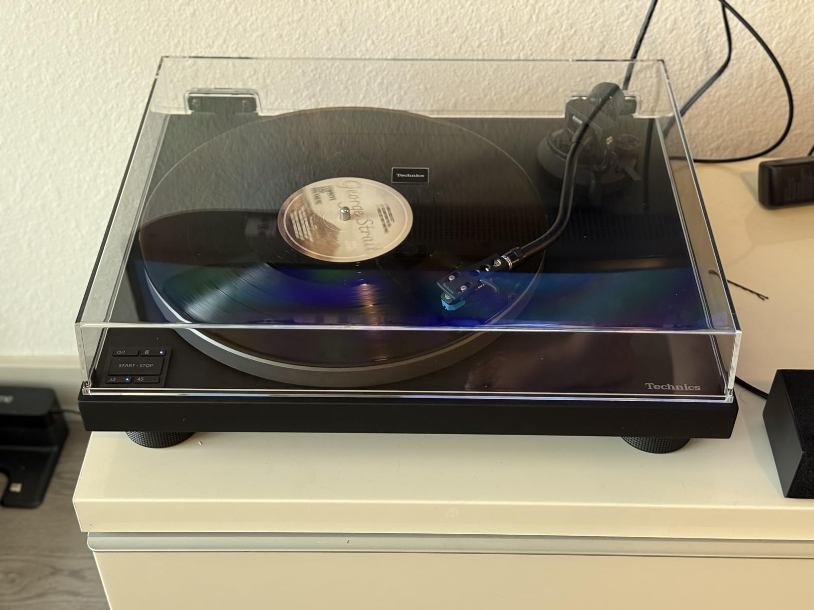Technics SL-40CBT-K Premium Class HiFi Record Player with Coreless Direct Drive Motor and Bluetooth, Audiophile-Grade Cartridge - Aluminum customer photo 1