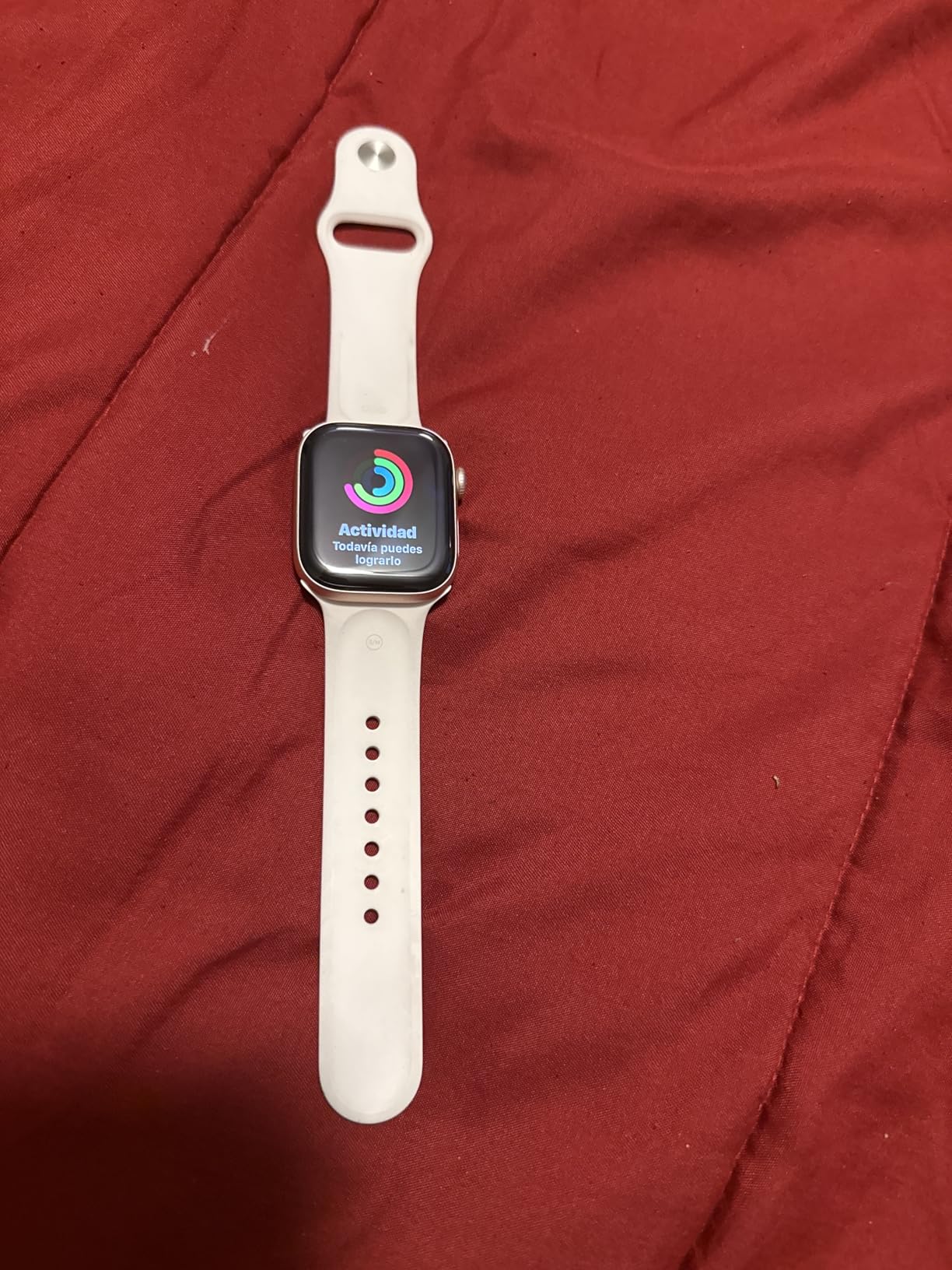 Apple Watch Series 11 [GPS 42mm] Smartwatch with Rose Gold Aluminum Case with Light Blush Sport Band - S/M. Sleep Score, Fitness Tracker, Health Monitoring, Always-On Display, Water Resistant customer photo 2