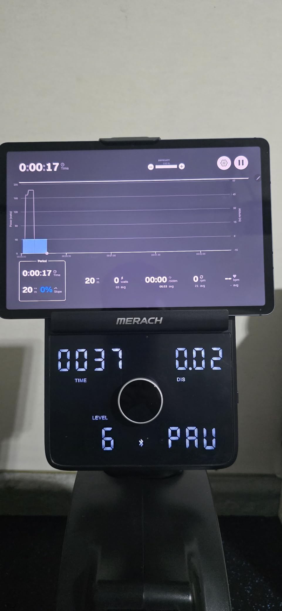 MERACH Pro-Grade Smart Magnetic Rowing Machine, Self-Generation, Double Resistance, 400 LBS MAX, Wooden Tracks customer photo 2