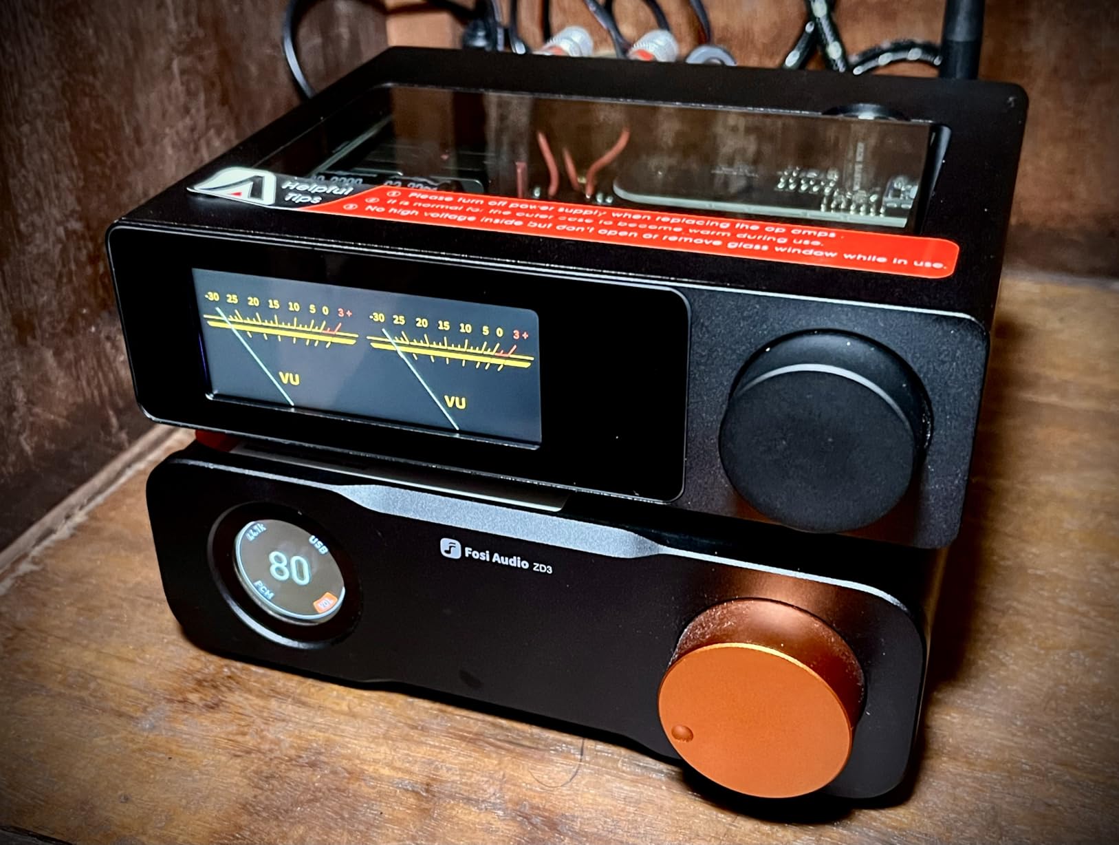 2 Channel Bluetooth Amp: HiFi 300W x2 Stereo Amplifier with BT 5.2 | HPF | Digital VU Meter | SUB Pre-Out | TRS Balanced Input (D1) customer photo 2