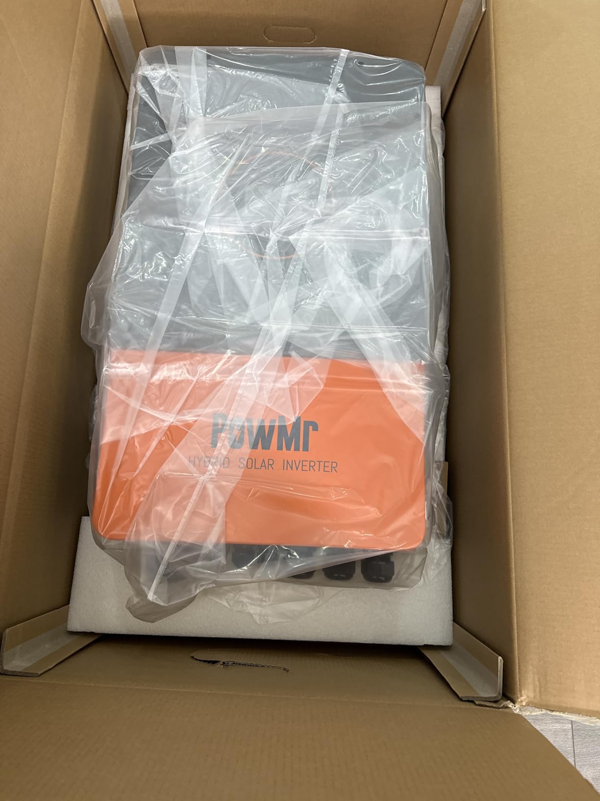 PowMr Split Phase 10000W 48VDC to 110V/220VAC, 10KW Hybrid Solar Inverter with 120A MPPT Charge Controller, Peak Power:30000W, Max PV Input 6400W, Pure Sine Wave Inverter for 48V Lead-Acid, Li Battery customer photo 2