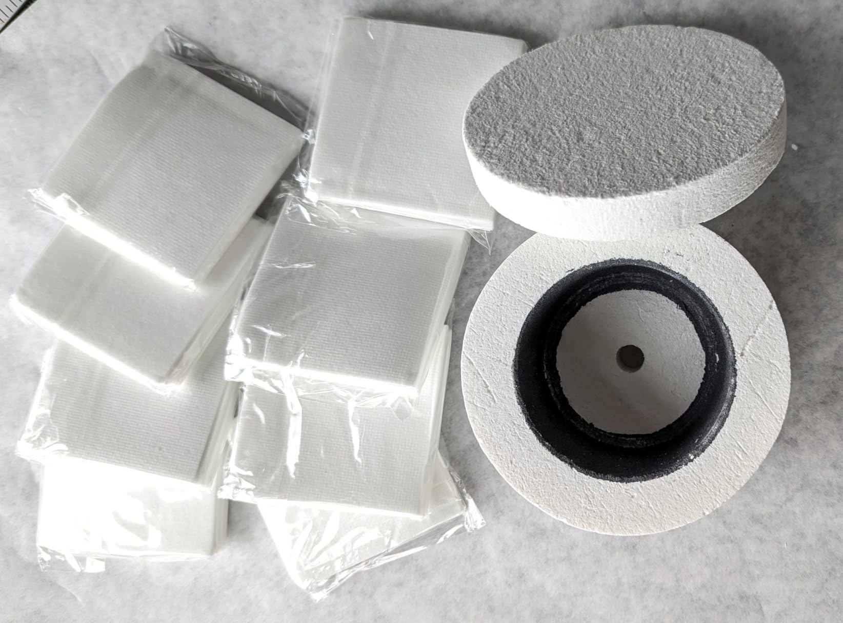 MUCOFEI Professional Microwave Kiln for Glass Fusing with 80 Sheets Kiln Papers - Ideal for DIY Glass Melting and Jewelry Making customer photo 1