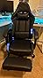 GTPLAYER Gaming Chair, Computer Chair with RGB LED Lights, High Back Ergonomic Chair for Adults with Footrest and Linkage Armrests and Headrest Lumbar Support (Without Bluetooth Speakers) customer photo 2