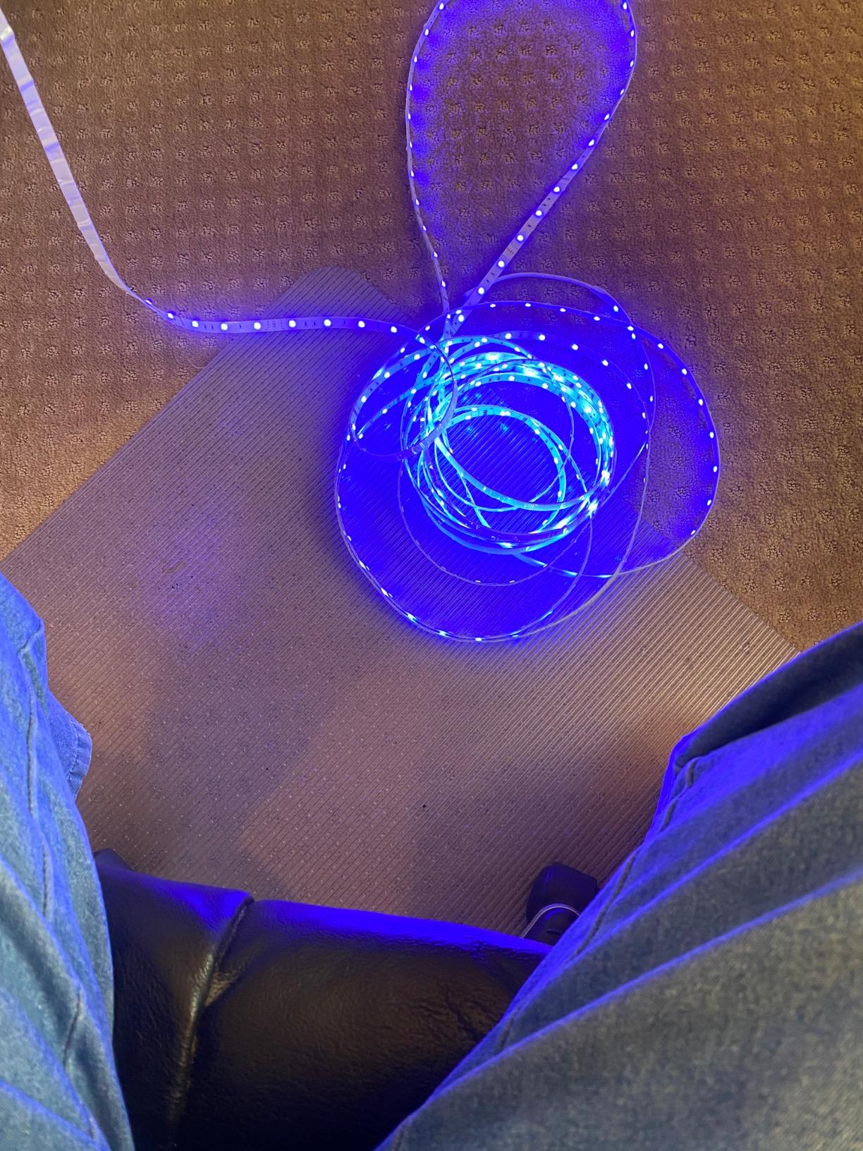 200ft Outdoor Led Strip Lights Waterproof IP68, Remote & App Control, 36V, RGB, DIY Features, Music Sync, Heavy Duty, Premium+ customer photo 2