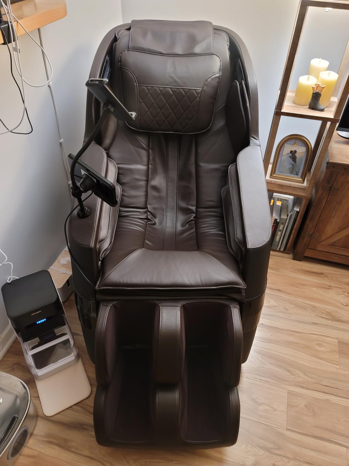2026 Massage Chair Full Body, 3D SL-Track Zero Gravity Shiatsu Massage Chair Recliner with AI Control, Body Scan, Airbags, Heating, Foot Roller, Auto Modes, Bluetooth Speaker customer photo 2
