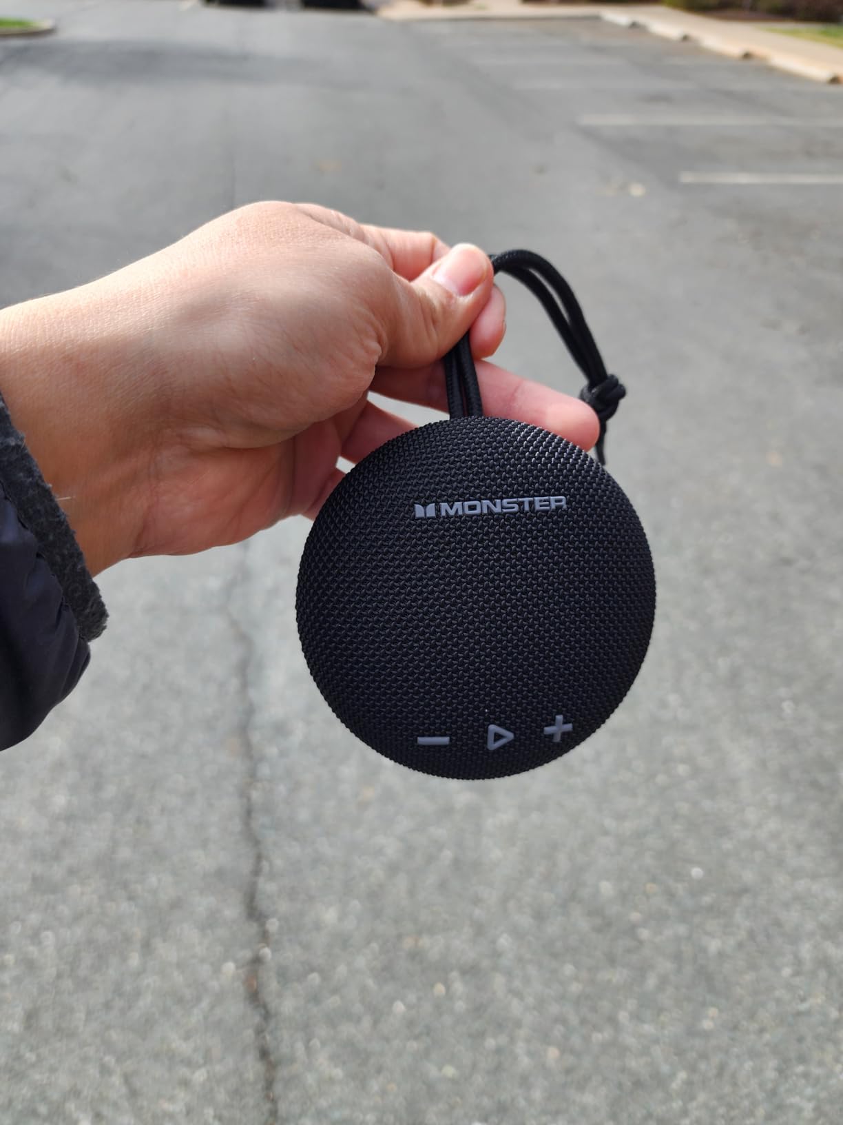 Monster Bluetooth Speaker, IPX8 Shower Speaker Waterproof, Bluetooth 5.4 with Loud HD Sound and Robust Bass, Extra Long Playtime Punchy, for Home, Beaches Portable Wireless Outdoor Speakers customer photo 1