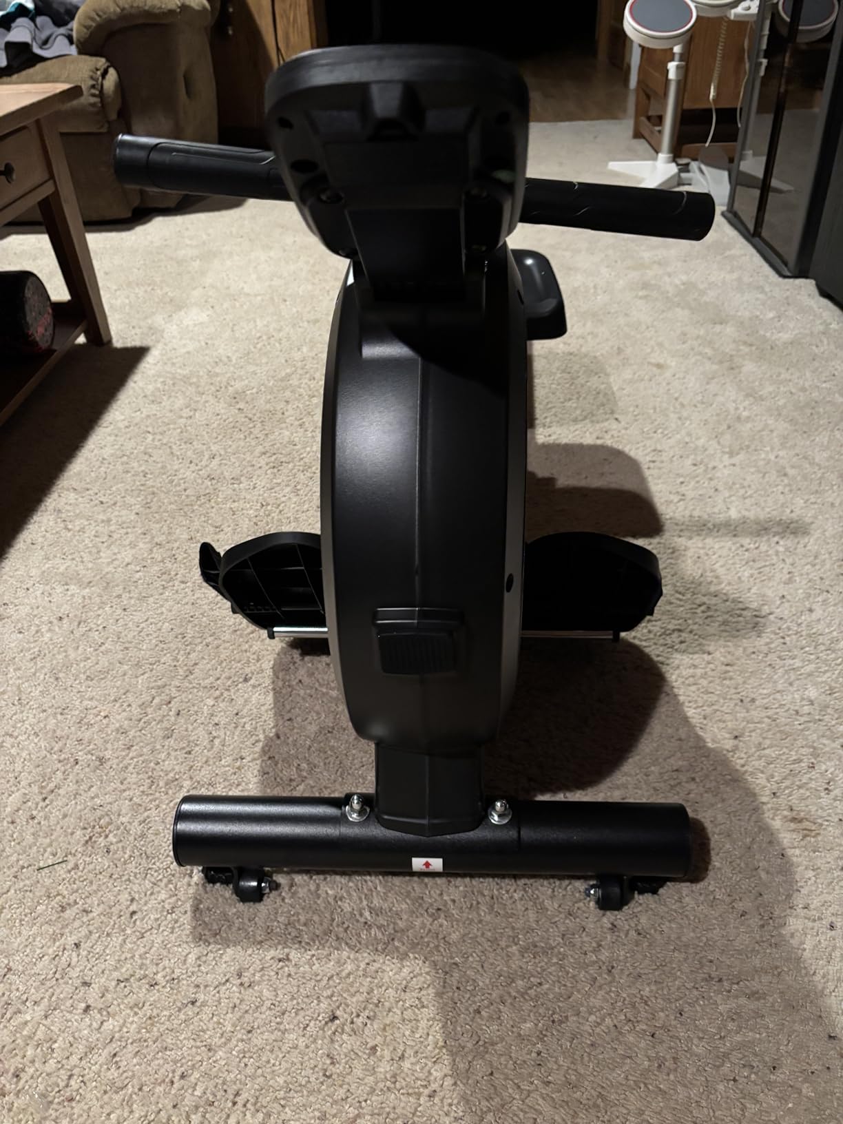 Rowing Machine for Home, Magnetic Rower Machine, 350 LB Weight Capacity, 16-Level Silent Resistance Row Machine for Gym Exercise Full-Body Workout Compact Rower with LCD Monitor Tablet Holder customer photo 1