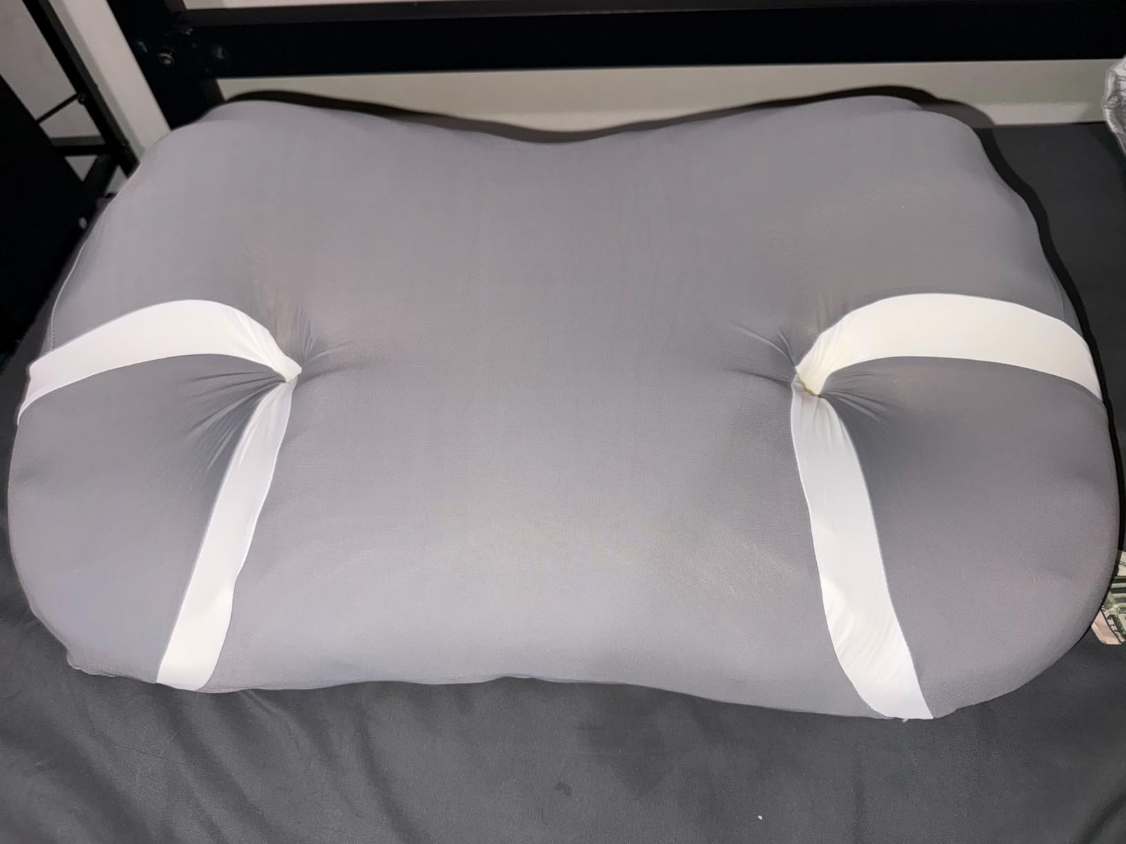 CPAP Pillow for Side Sleeping | Contoured Cervical Memory Foam Pillow for Neck Support | Reduces Air Leaks and Mask Pressure | Ideal for Side, Back and Stomach Sleepers customer photo 2