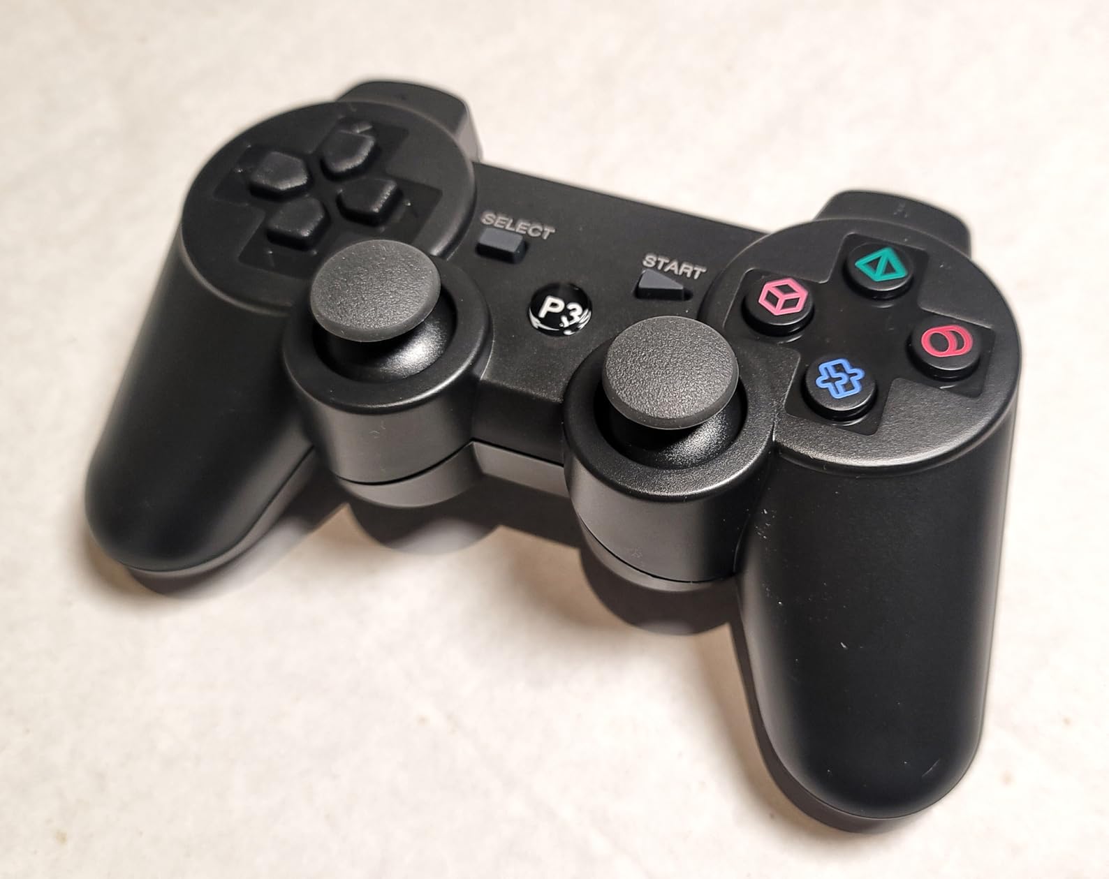 Kvkdiir 2 Pack Controller Compatible with PS3, Wireless Controllers with Dual Vibration, Motion Control, 2 Charging Cables customer photo 1