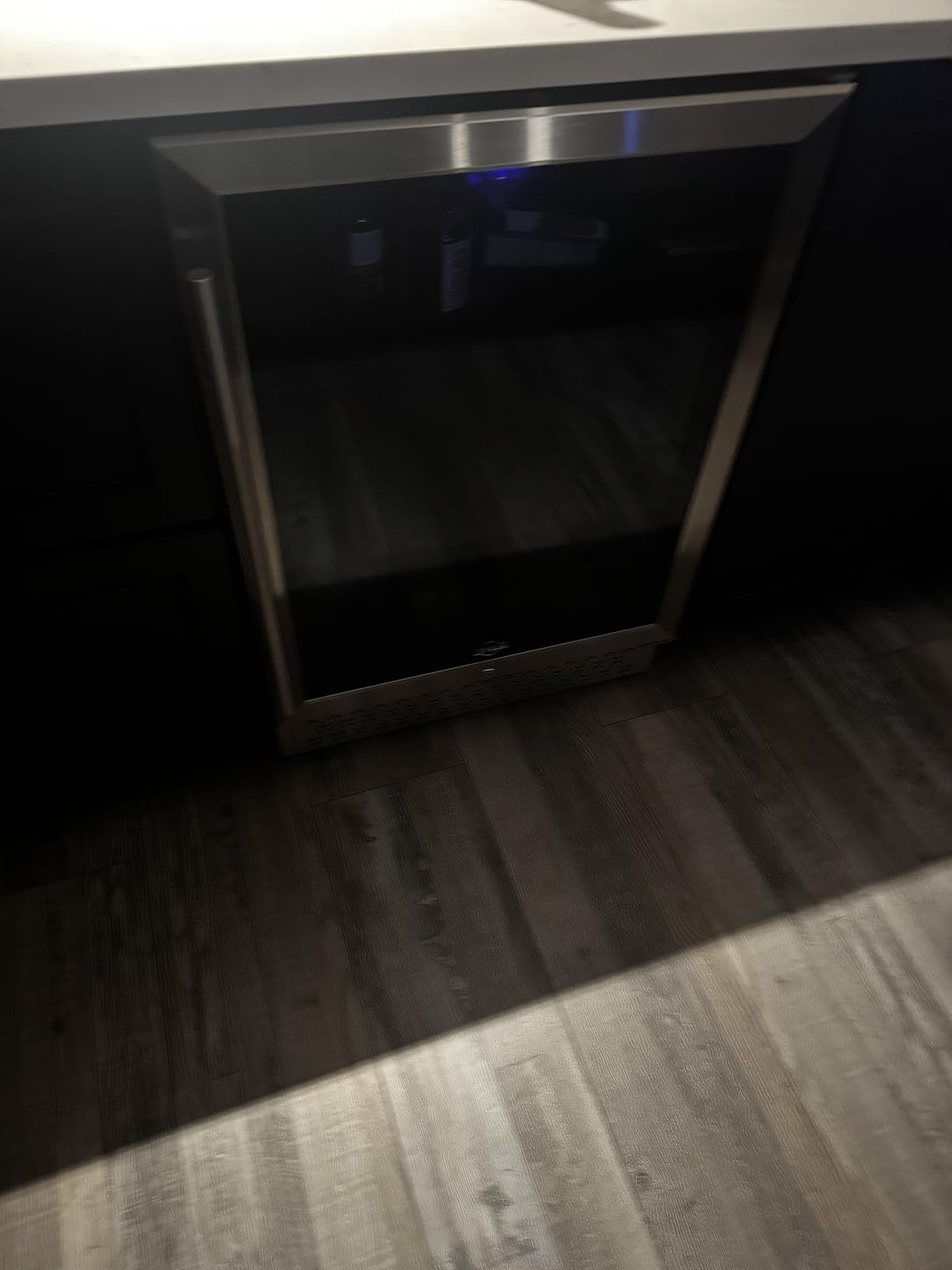 Tylza 24'' Wine Fridge, Dual Zone Wine Refrigerator, 54 Bottles, Lock, Glass Door, Built-in Compressor, 6 Adjustable Shelves, Undercounter or Freestanding, Wine Cooler Refrigerator for Home Bar Office customer photo 2