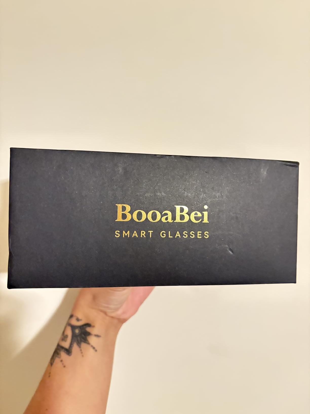 AI Smart Glasses with Camera, 8MP 4K HD Camera Glasses, Supports AI Voice Control/Photo/Video/Audio Recording, Bluetooth Glasses with 133 Translations, IP67 Waterproof customer photo 1
